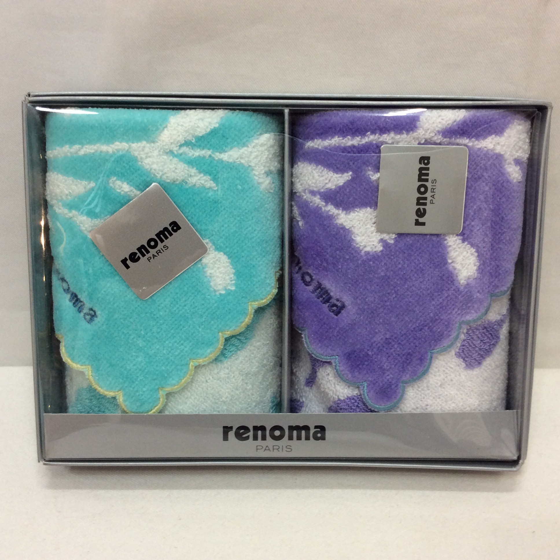 未使用☆renoma レノマ タオルハンカチ2枚組