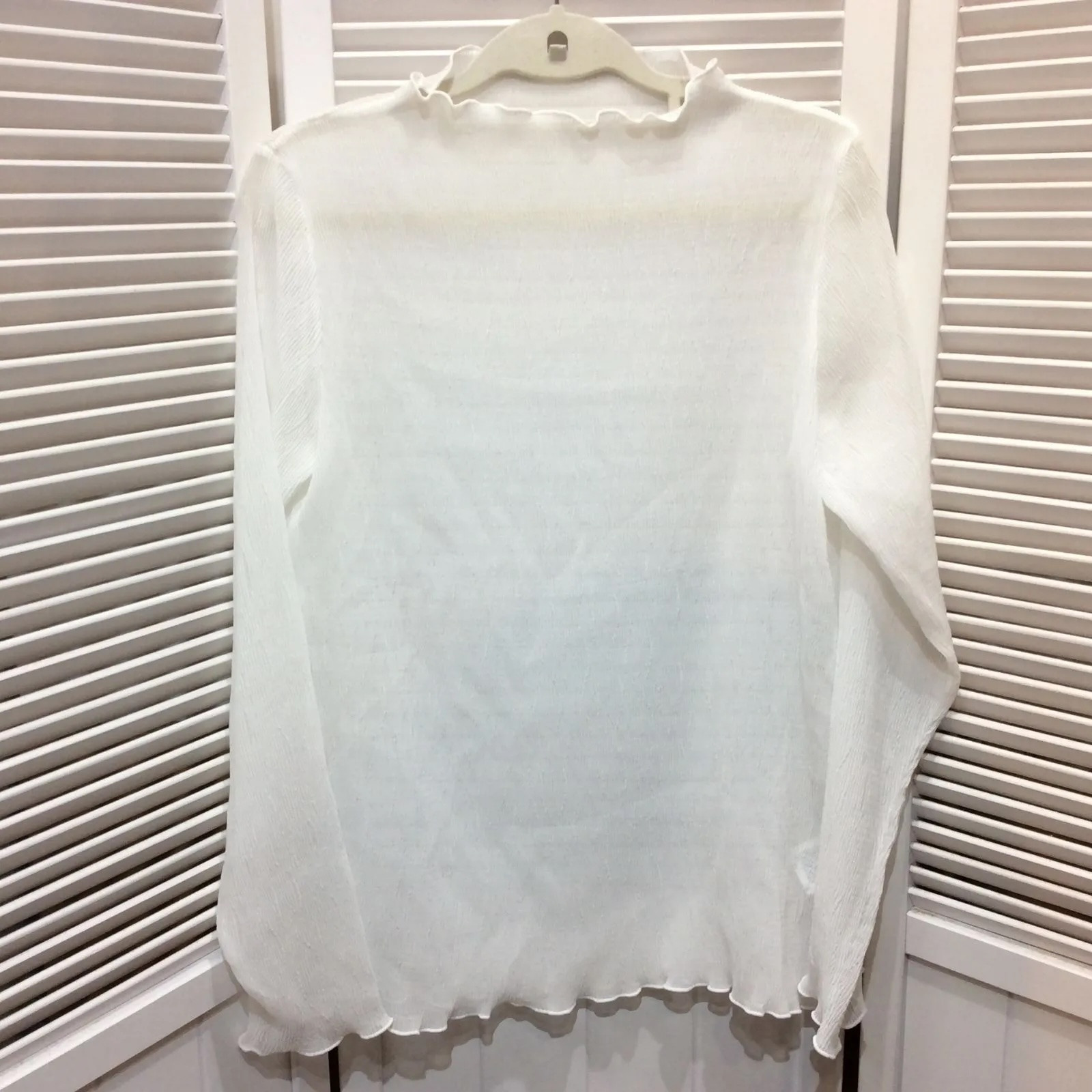 coen コーエン レディース 長袖カットソー M ホワイト