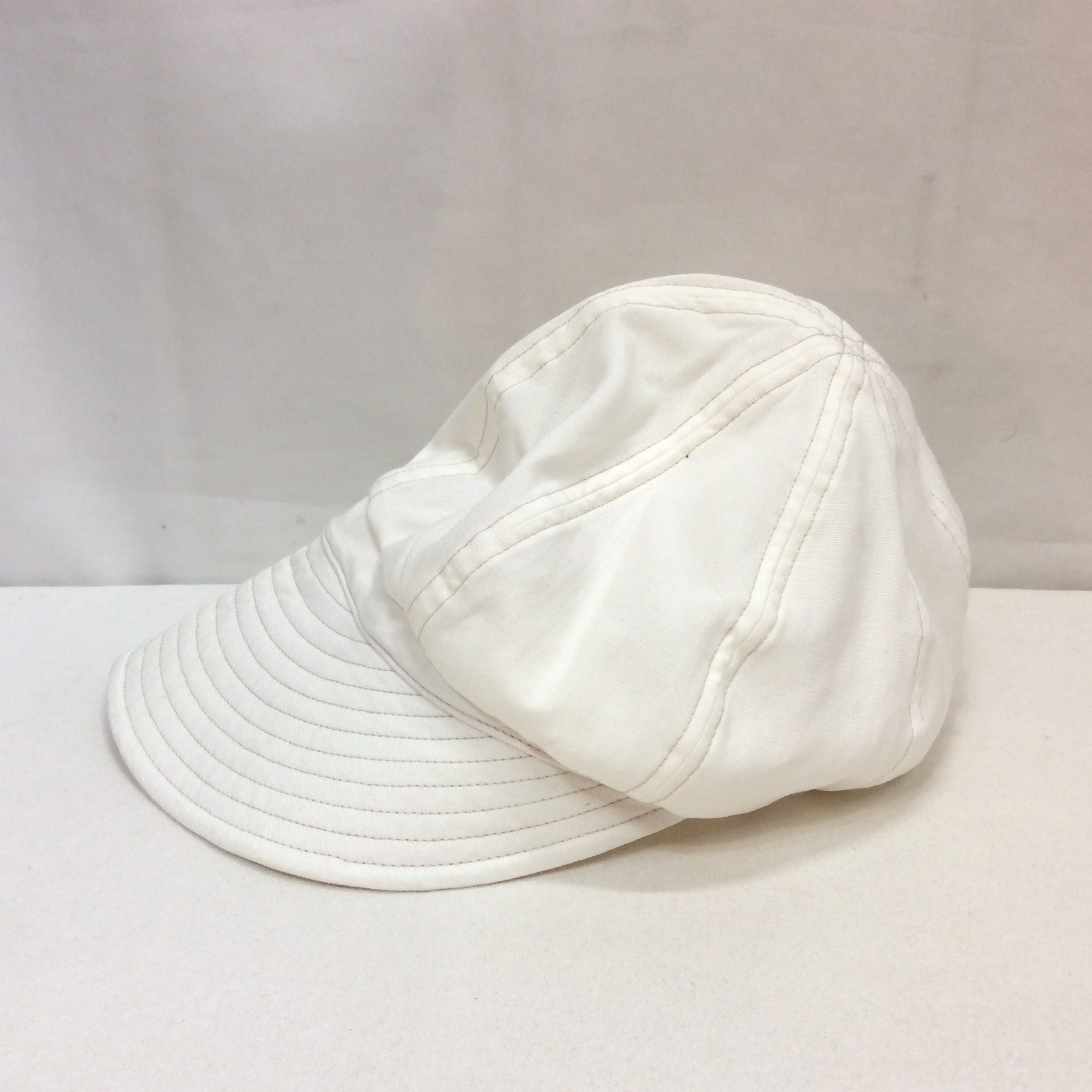 帽子  ホワイト56cm