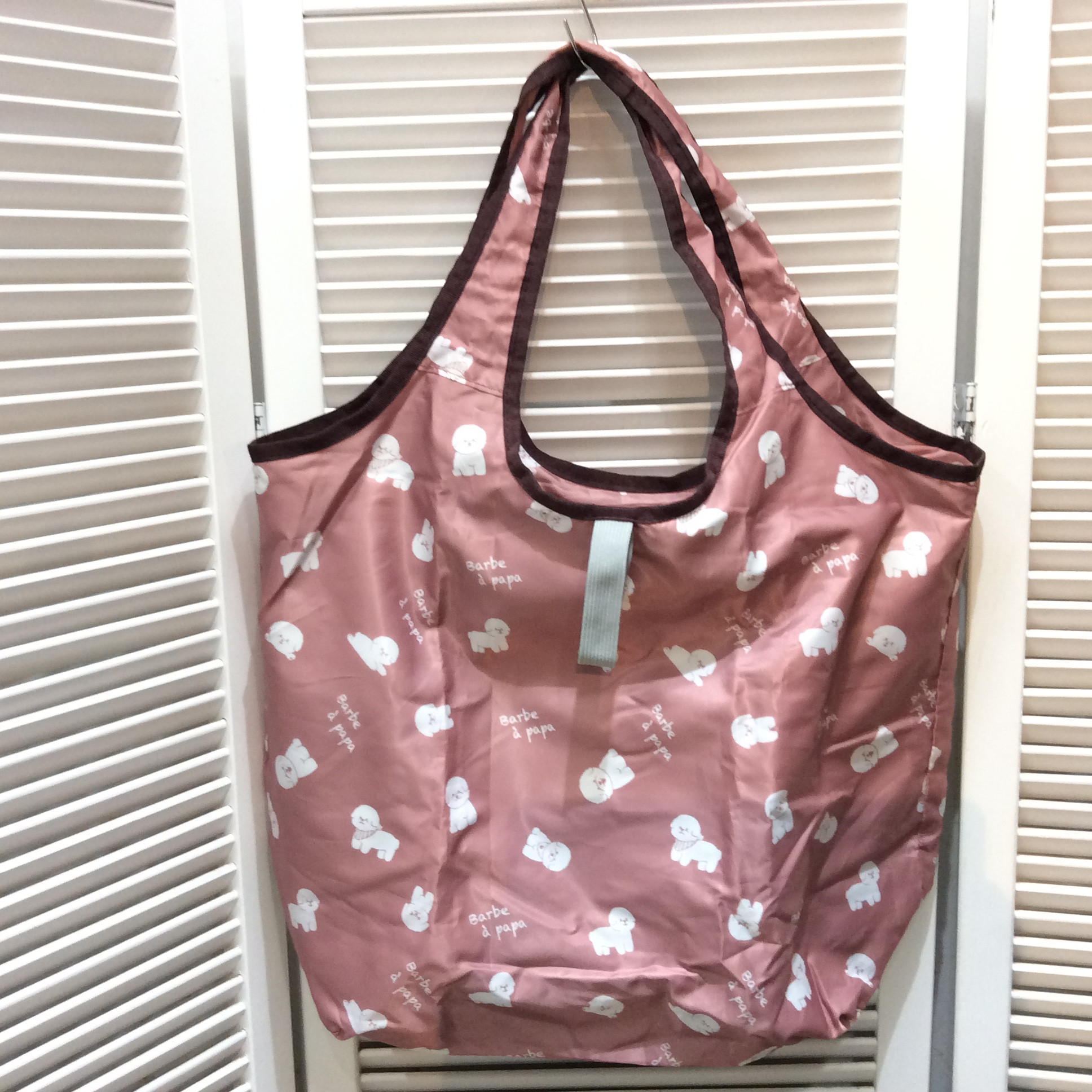 1回使用 保冷バッグ  ピンク／犬