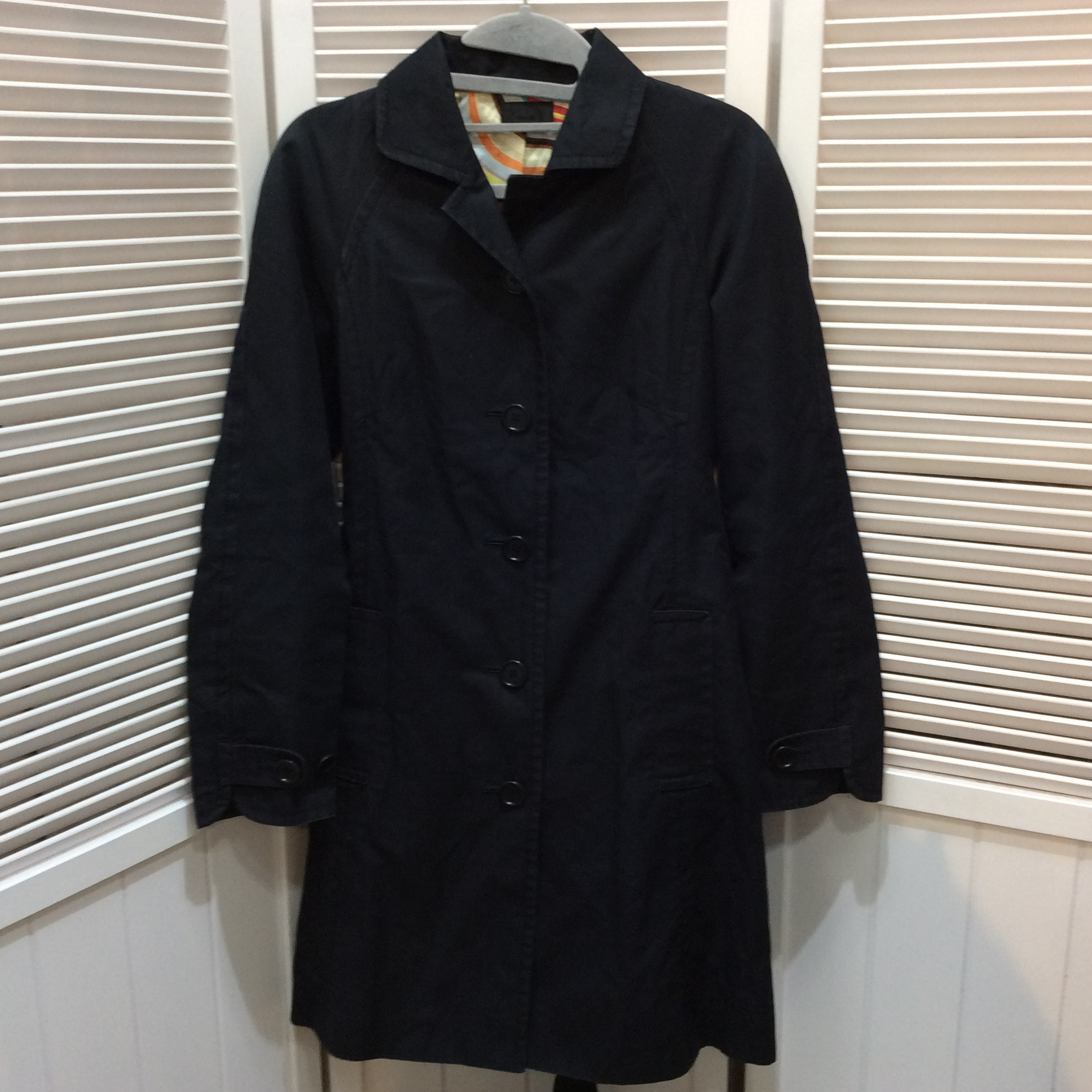 ポールスミス スプリングコート 38 ネイビー