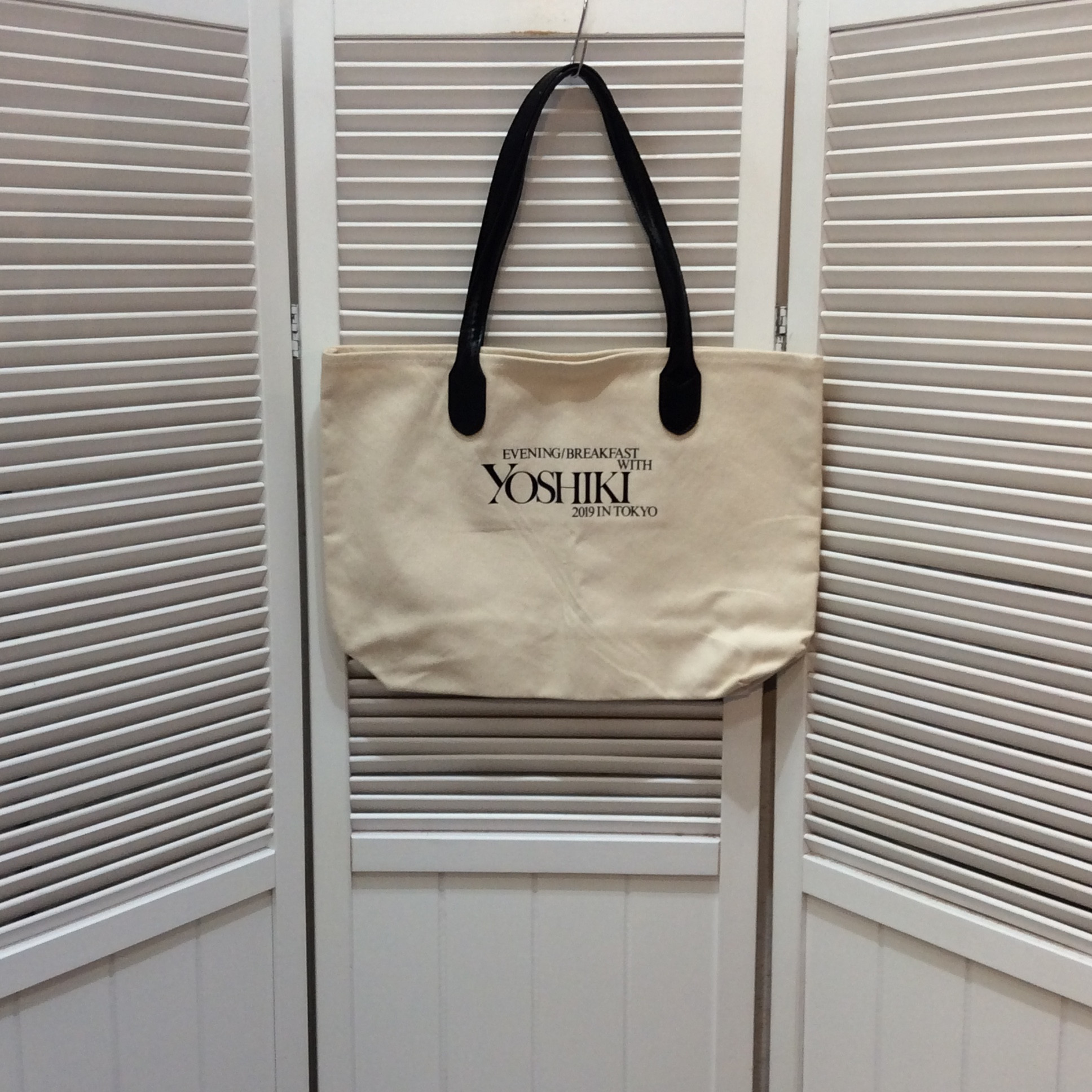 YOSHIKI 2019年ディナーショー 非売品 トートバッグ