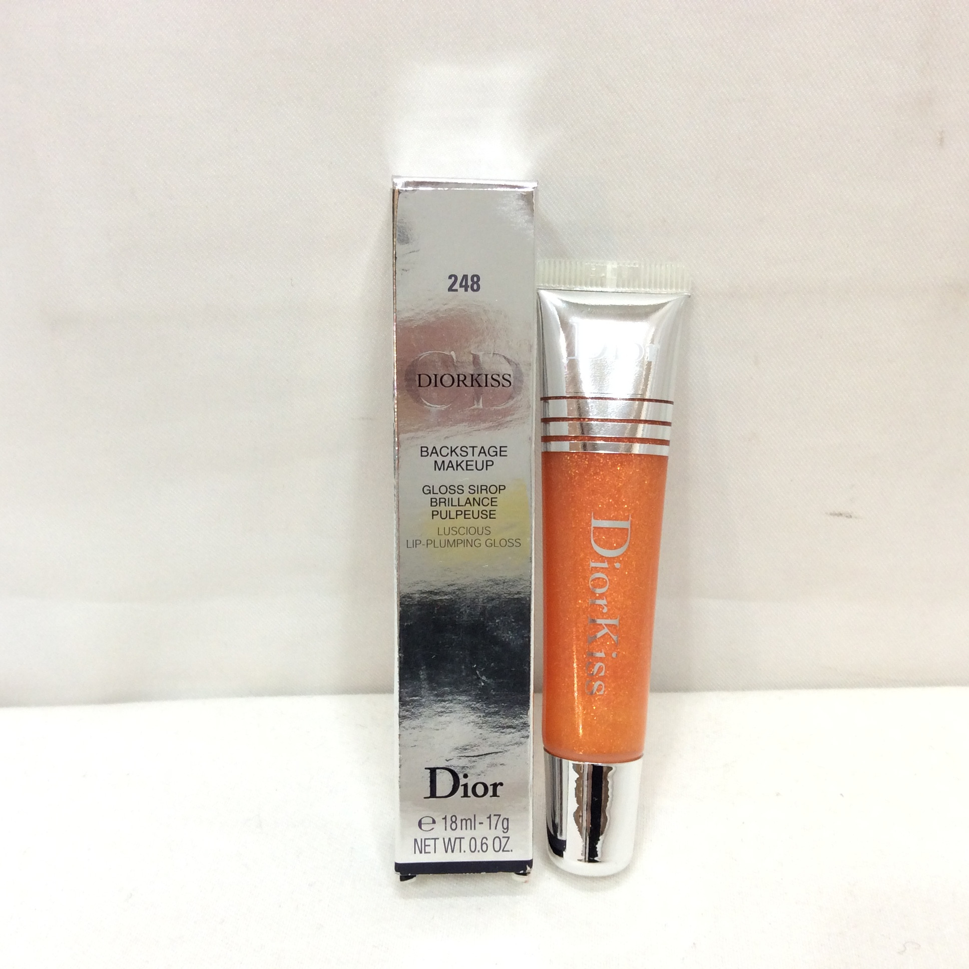 新品 ディオール リップグロス 248 オレンジラメ