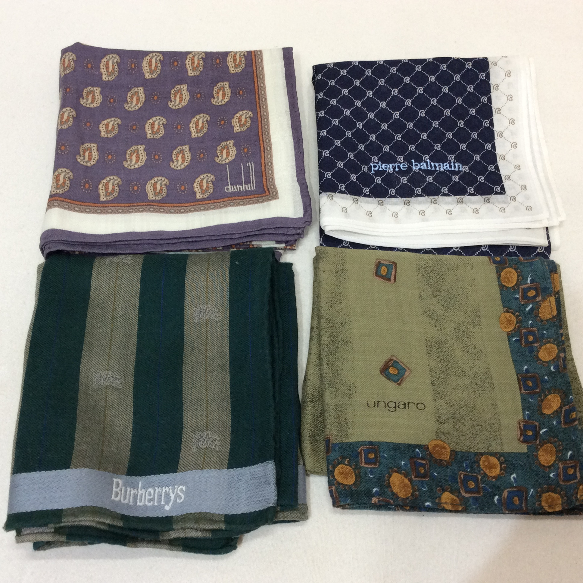未使用☆メンズ ブランドハンカチ各種