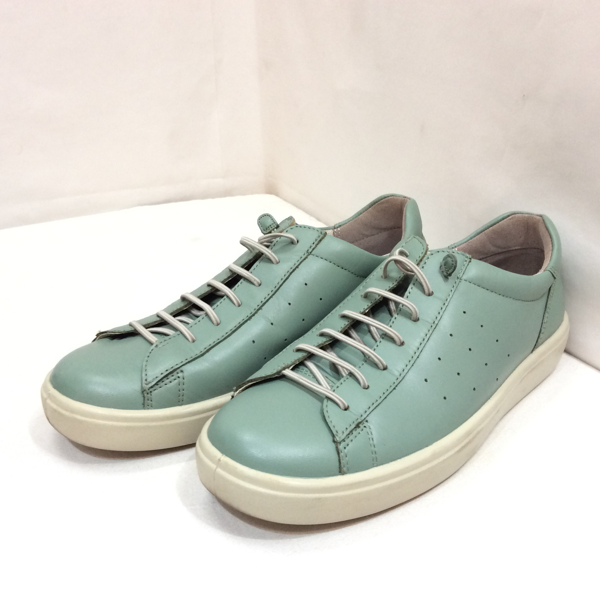 ACHILLES SORBO レザーシューズ  23.0cm グリーン