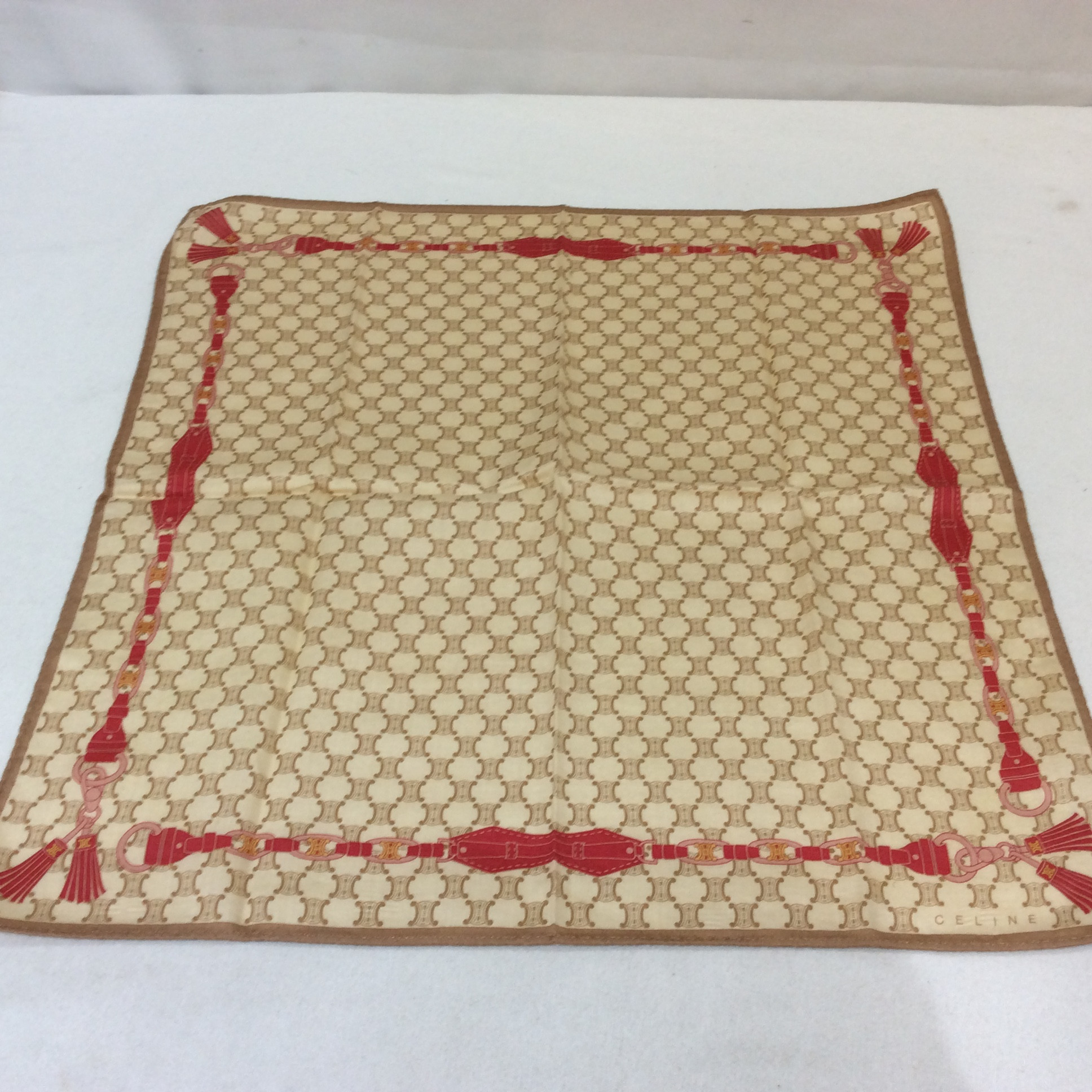 未使用☆CELINE セリーヌ ハンカチ