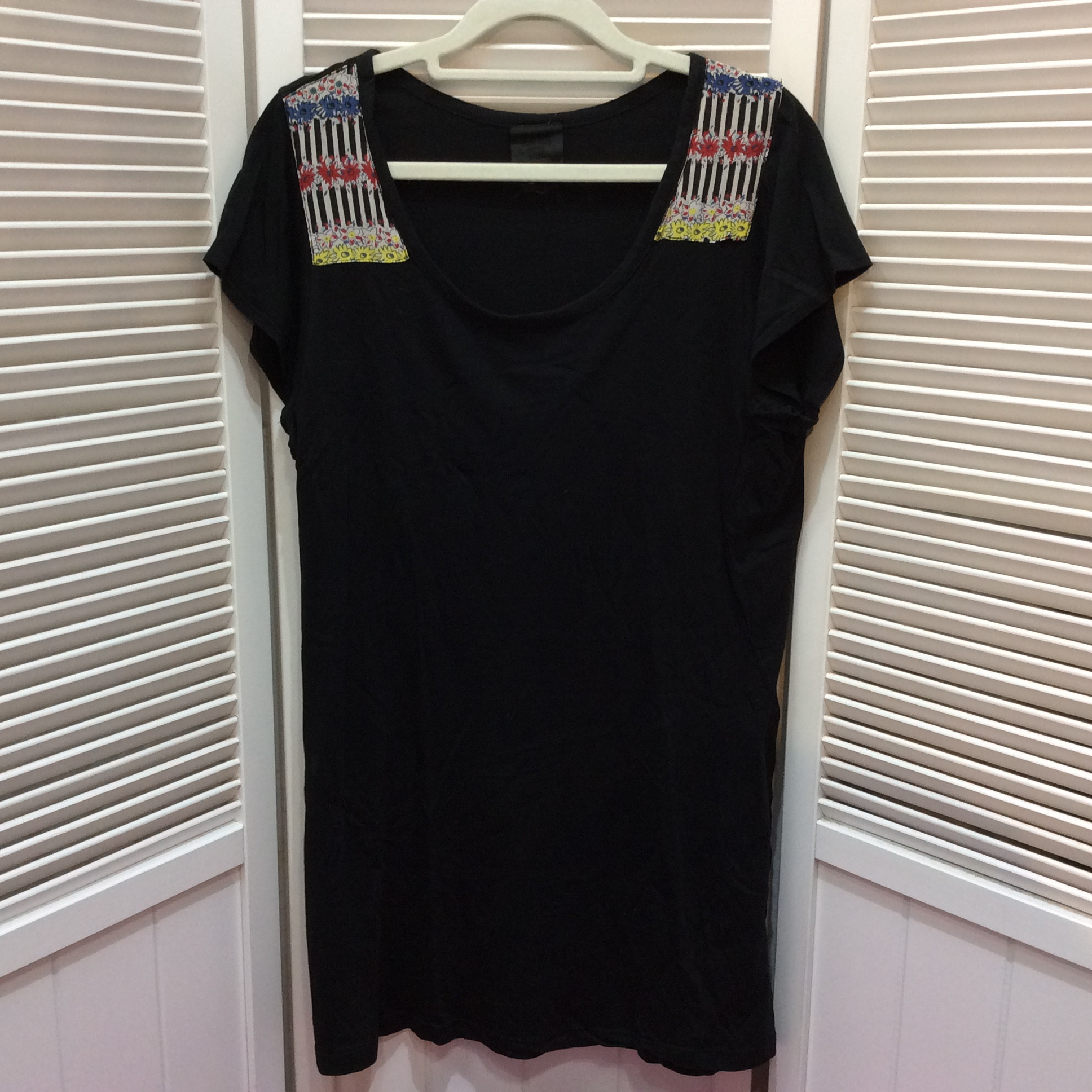 ANNA SUI アナスイ プルオーバーTシャツ M ブラック