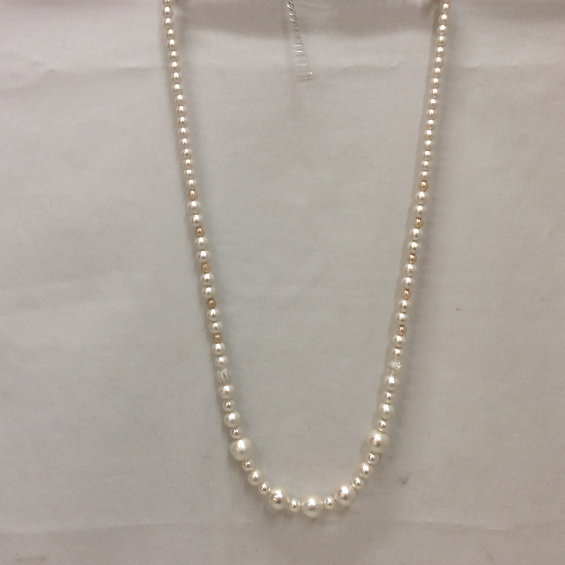 コットンパールネックレス  美品
