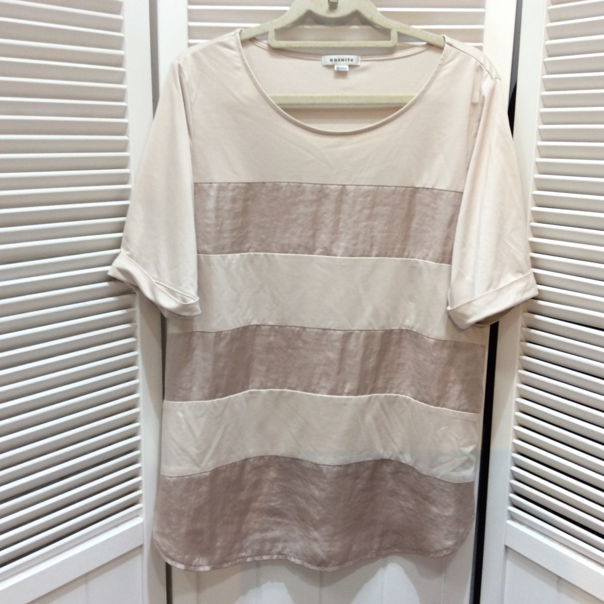 ensuite エンスウィート カットソー  サイズM アイボリー  美品