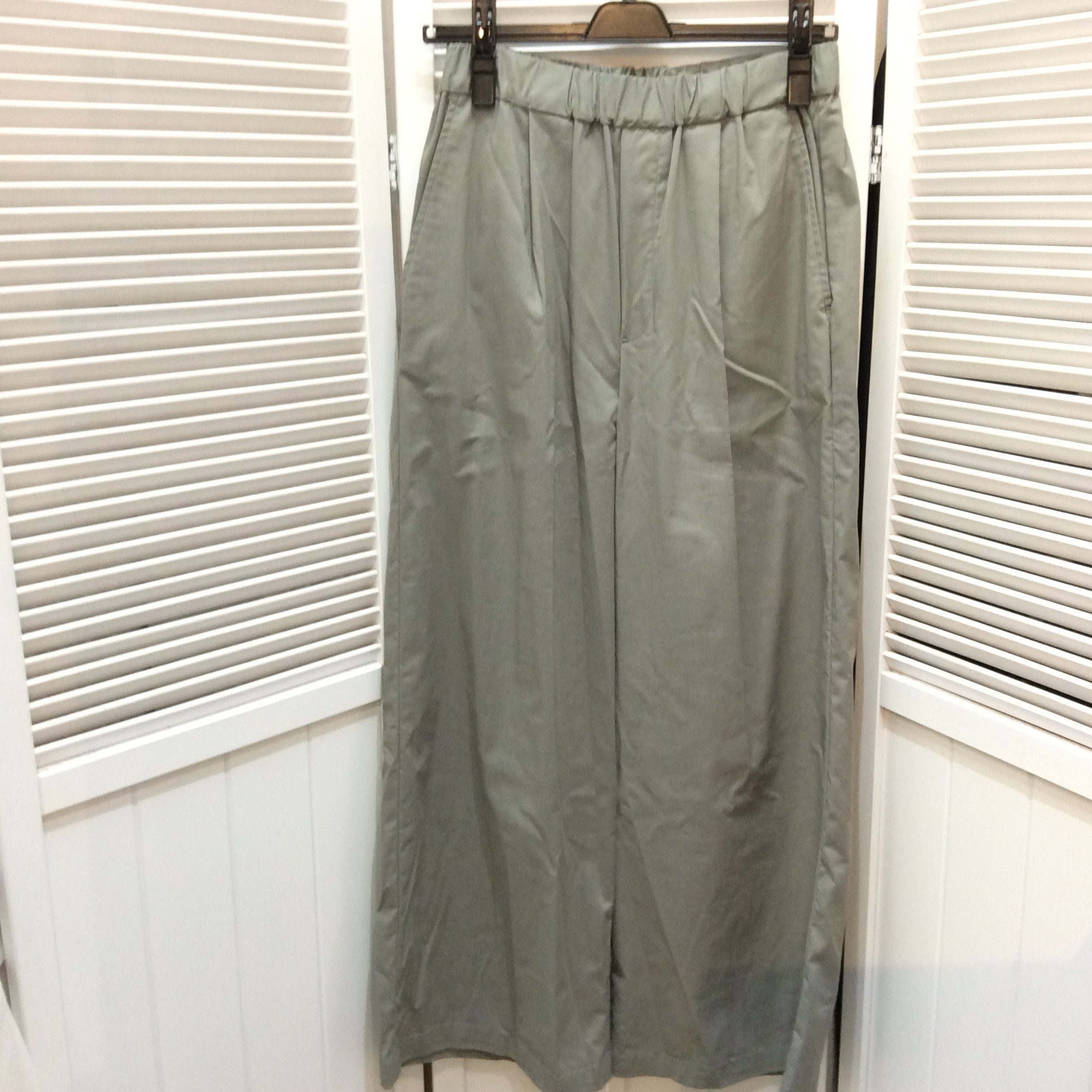 スピック＆スパン ワイドパンツ  サイズ36 ライトカーキ  美品