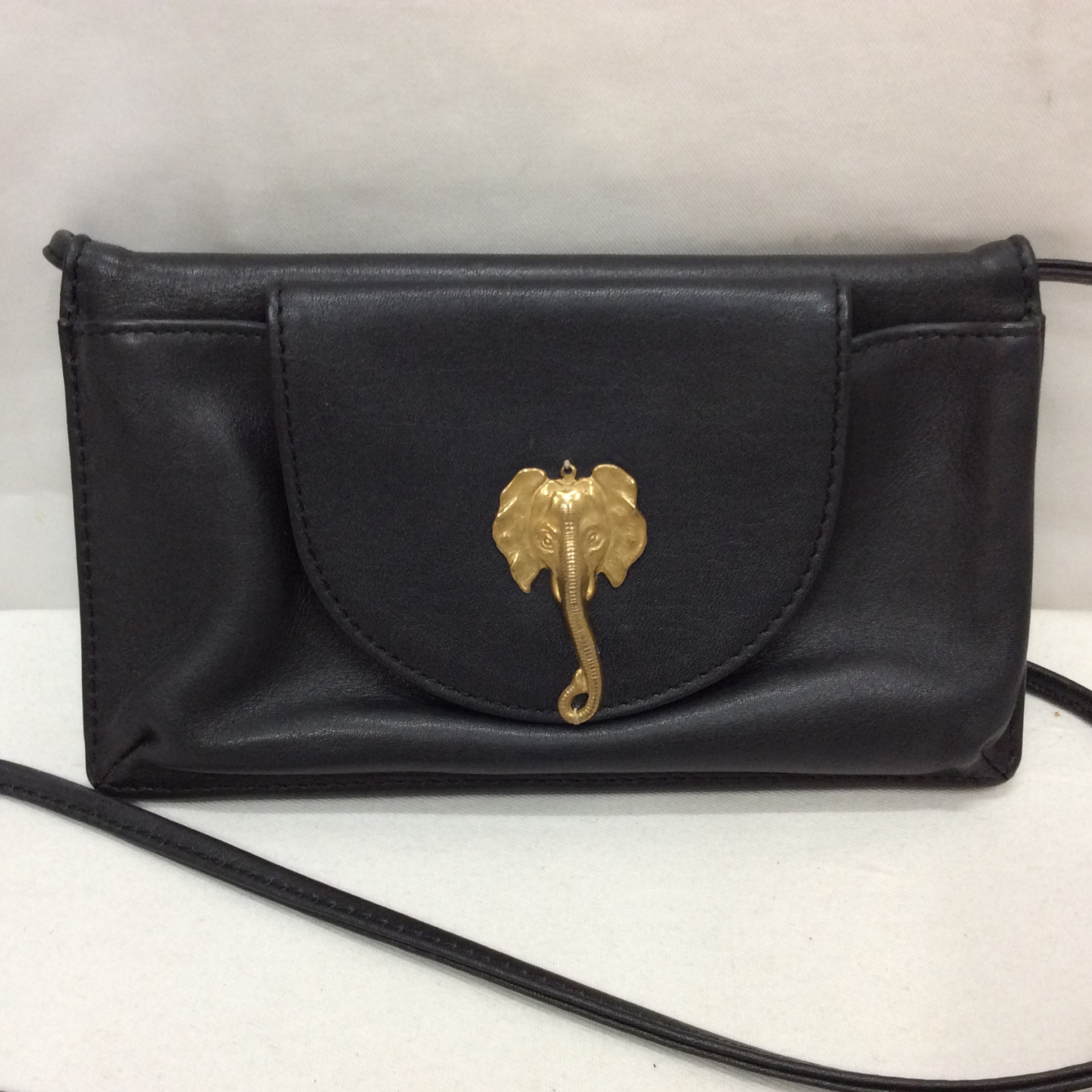 ear PAPILLONNER イアパピヨネ Brooklyn Charm ブルックリンチャーム モバイルウォレット ブラック