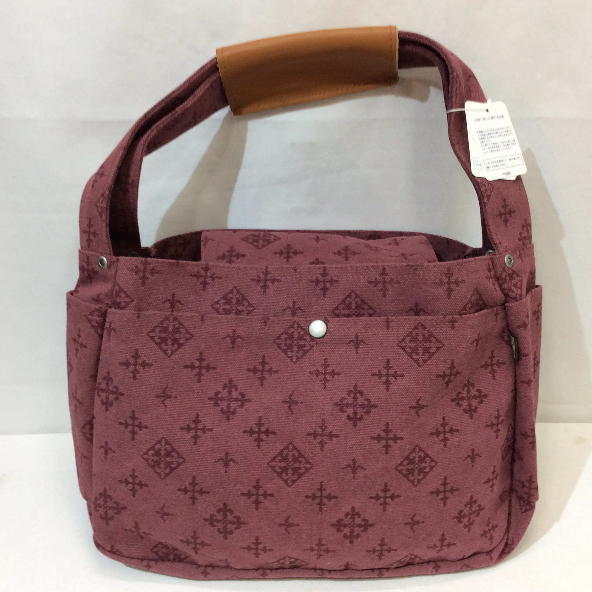 未使用☆Dally russet デイリーラシット キャンバスバッグ パープル