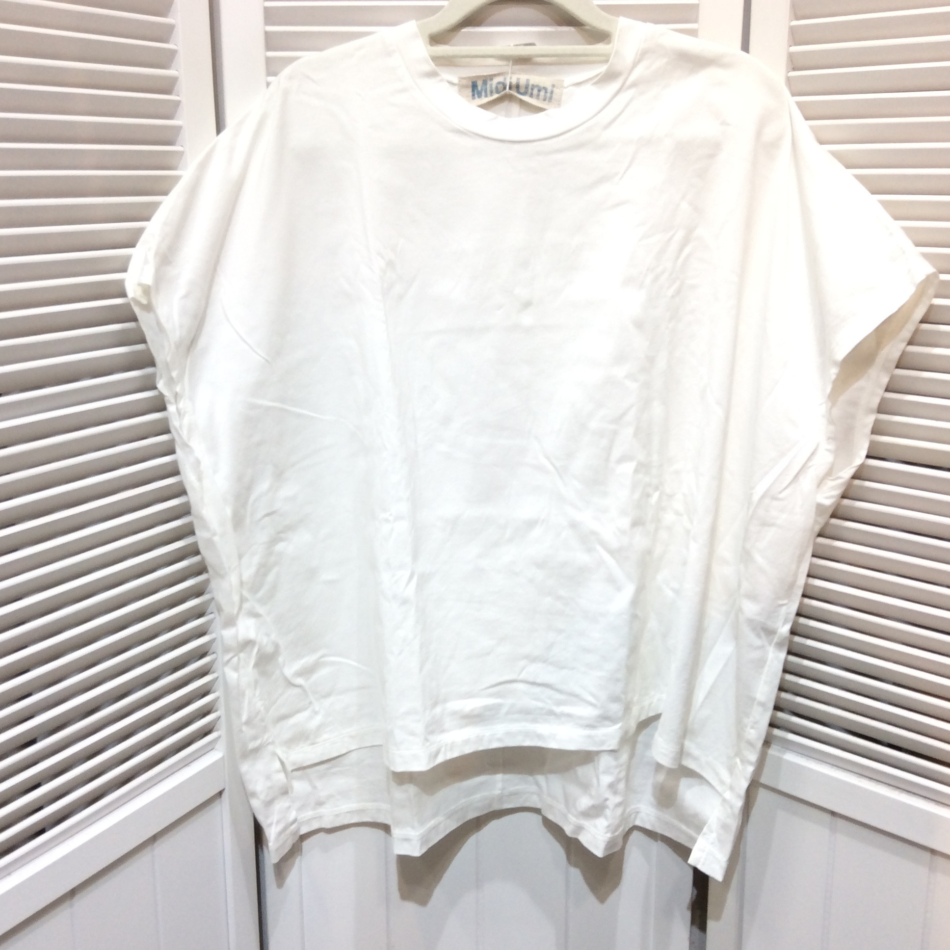 Midi Umi オーバーサイズ   Tシャツ フリーサイズ ホワイト