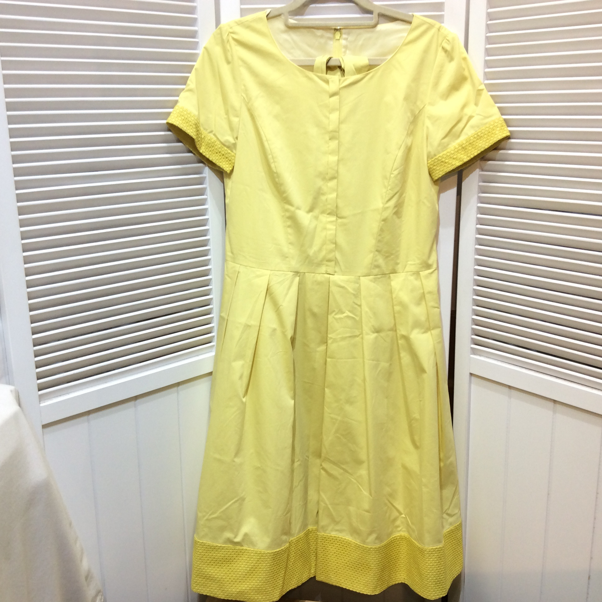クレージュ ワンピース  サイズ38   イエロー  美品