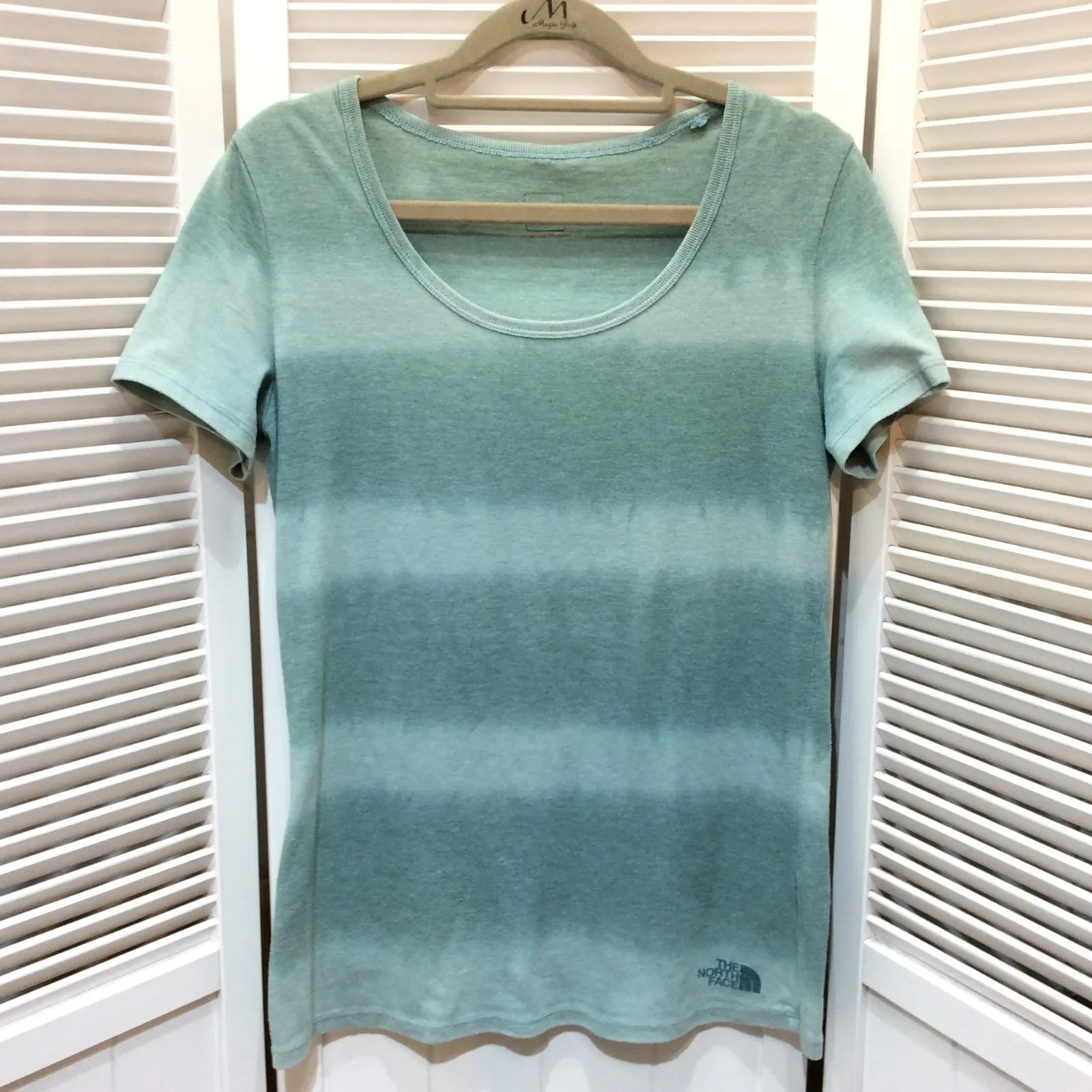 THE NORTH FACE ザ ノースフェイス レディース Tシャツ L ブルー系