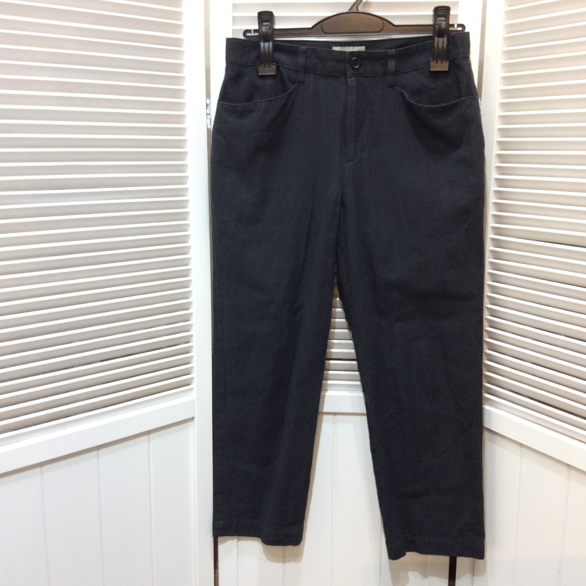 マーガレットハウエル パンツ  サイズ1  チャコールグレー  シミあり