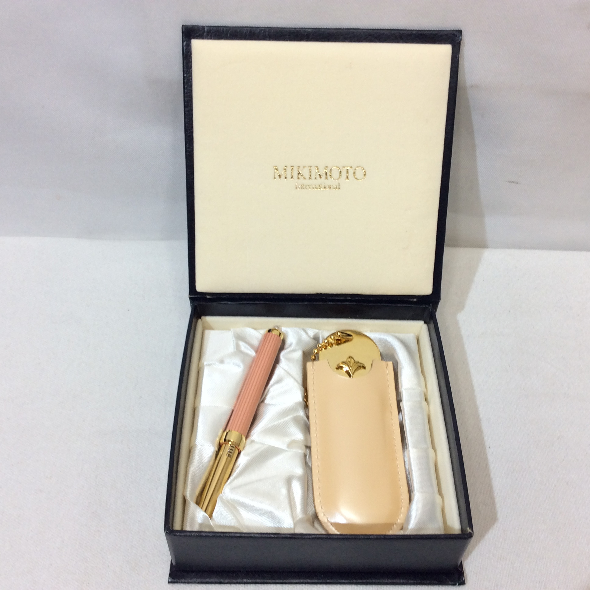 未使用☆MIKIMOTO ミキモト ブラシ＆ミラーセット