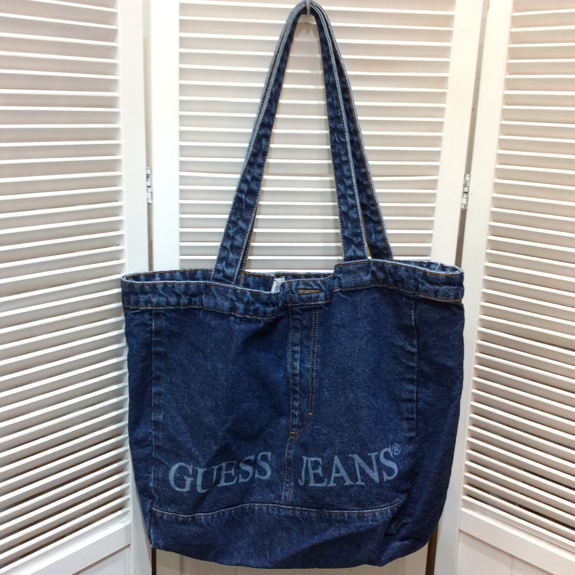 GUESS ゲス デニムトートバッグ