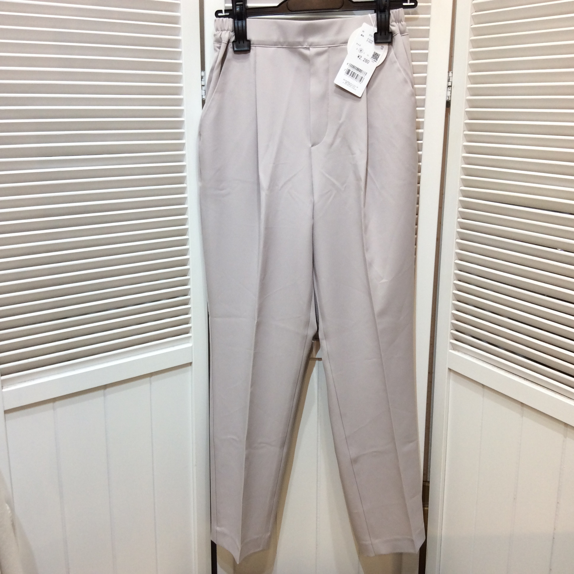 未使用 GLACIER パンツ  Mサイズ グレージュ色