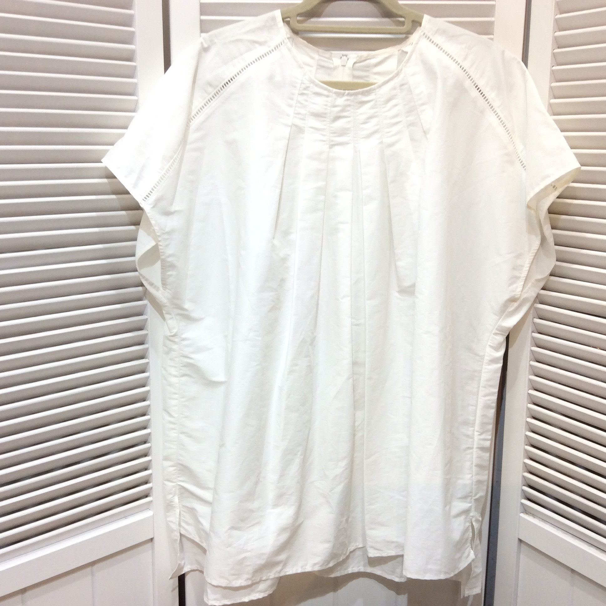 新品 23区 ブラウス  44 ホワイト