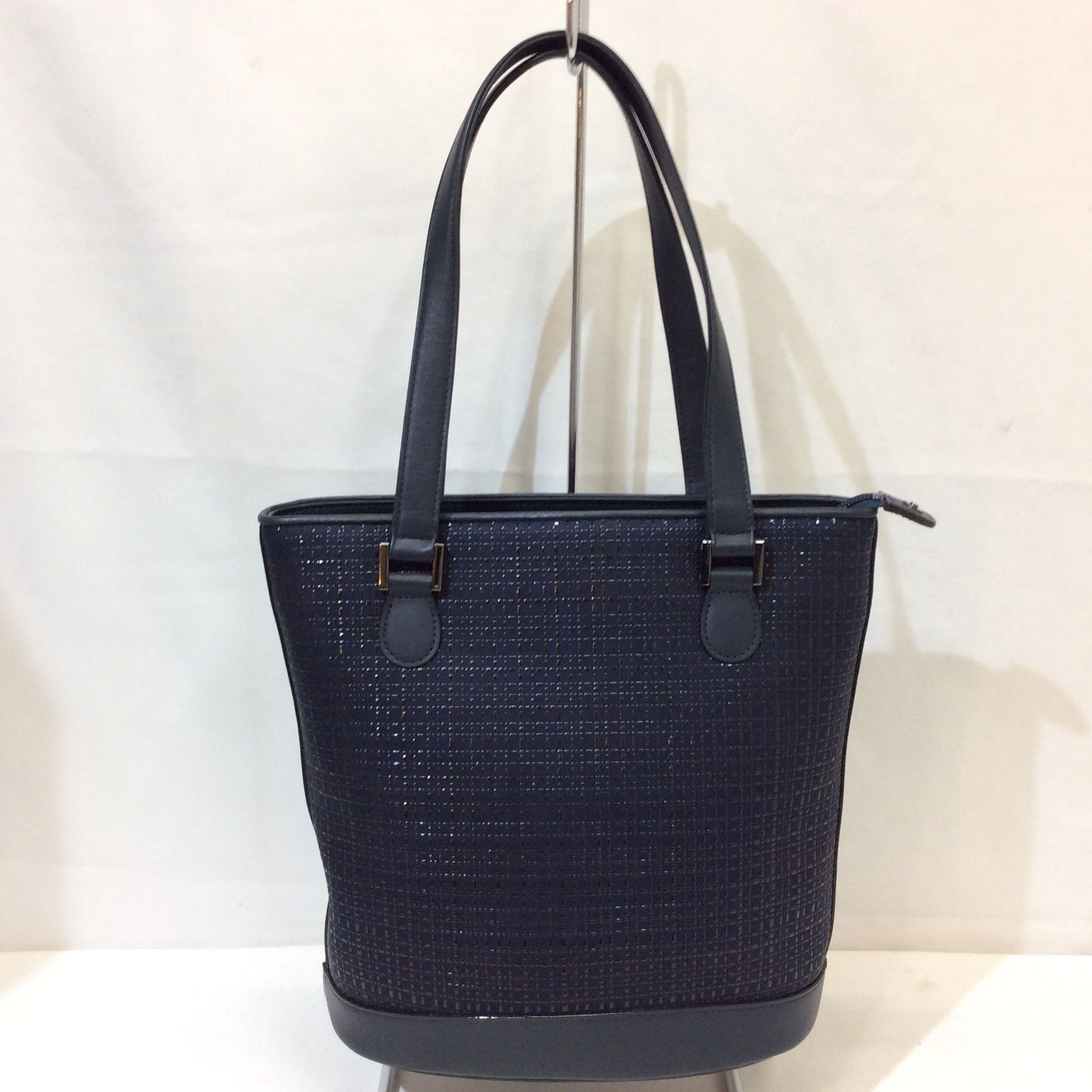 印傳屋 INDENYA バッグ ネイビー