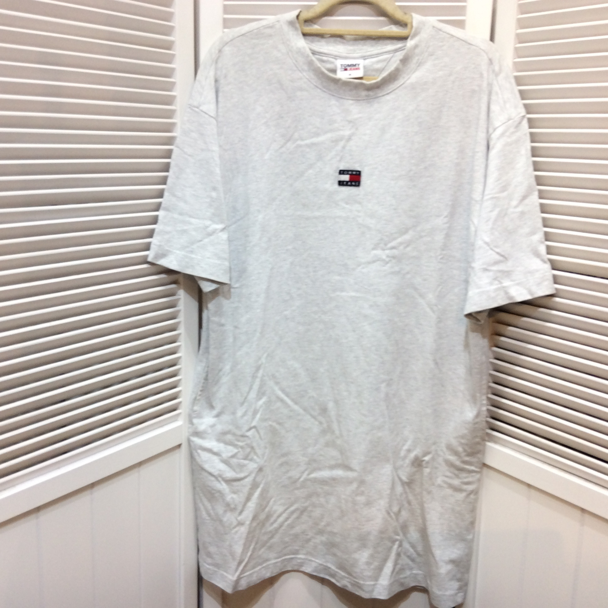 TOMMY JEANS チュニックTシャツ  Mサイズ  グレー