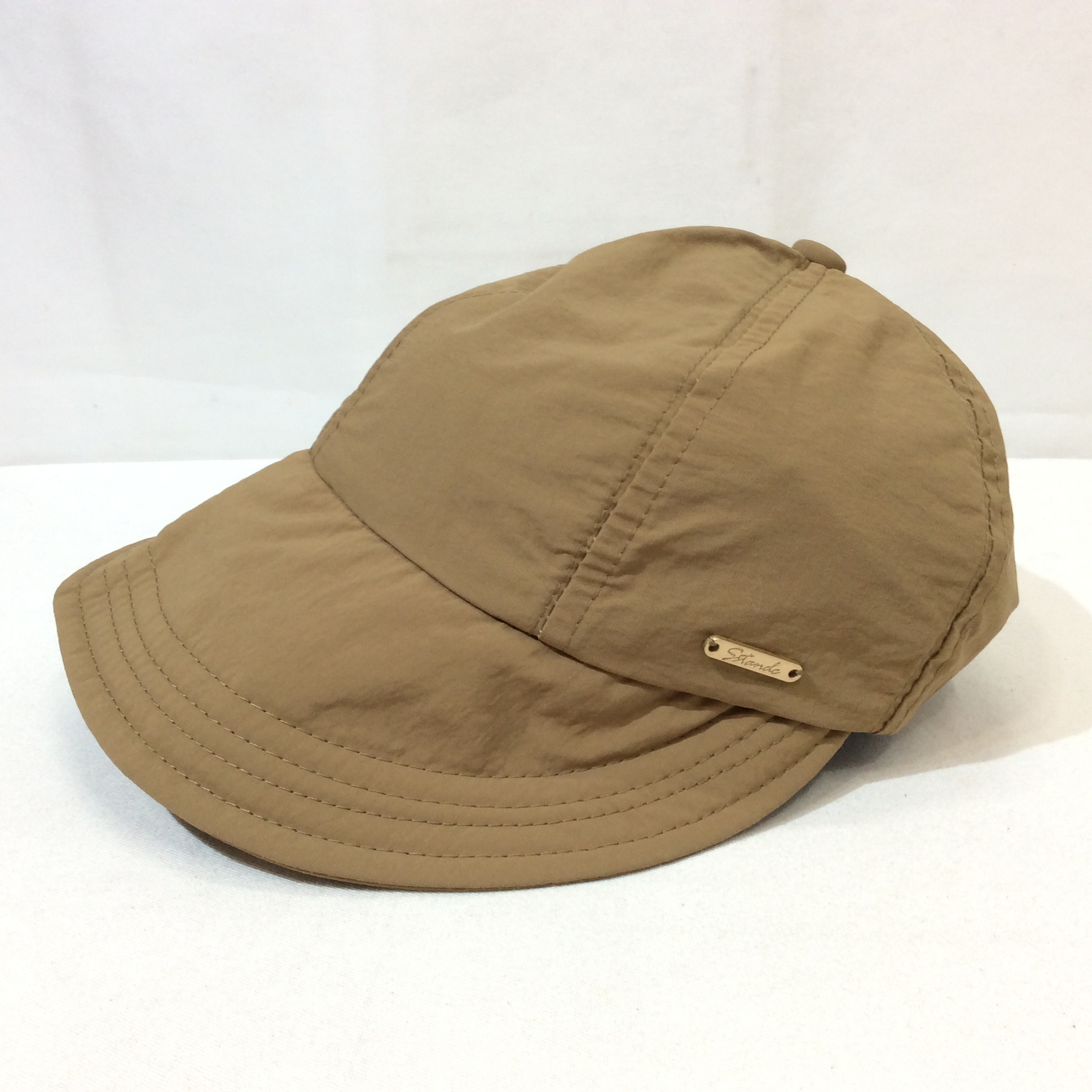 新品☆帽子 ベージュ系 F フリーサイズ
