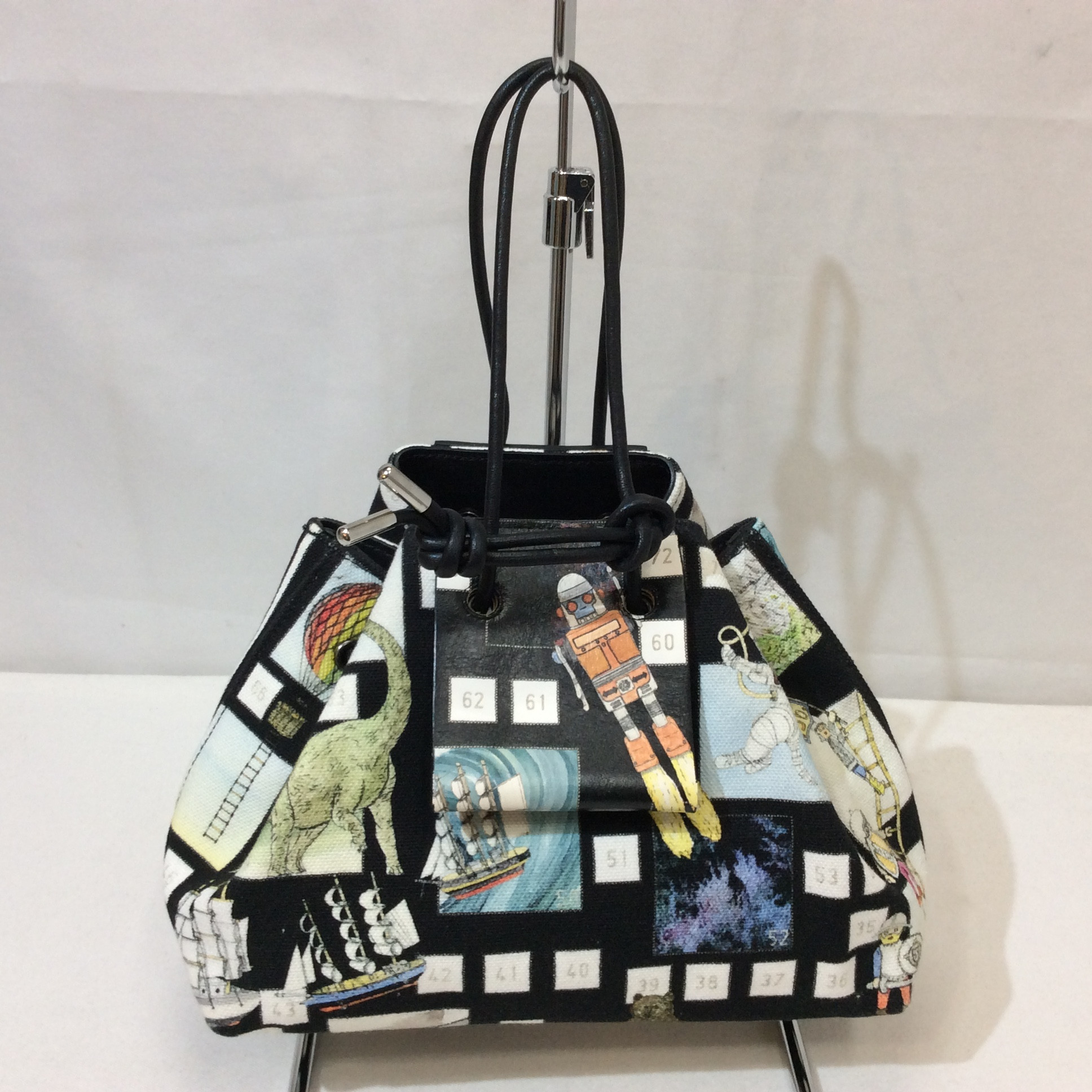 SWASH LONDON × ear PAPILLONNER スゴロク 巾着バッグ スウォッシュロンドン×イア パピヨネ