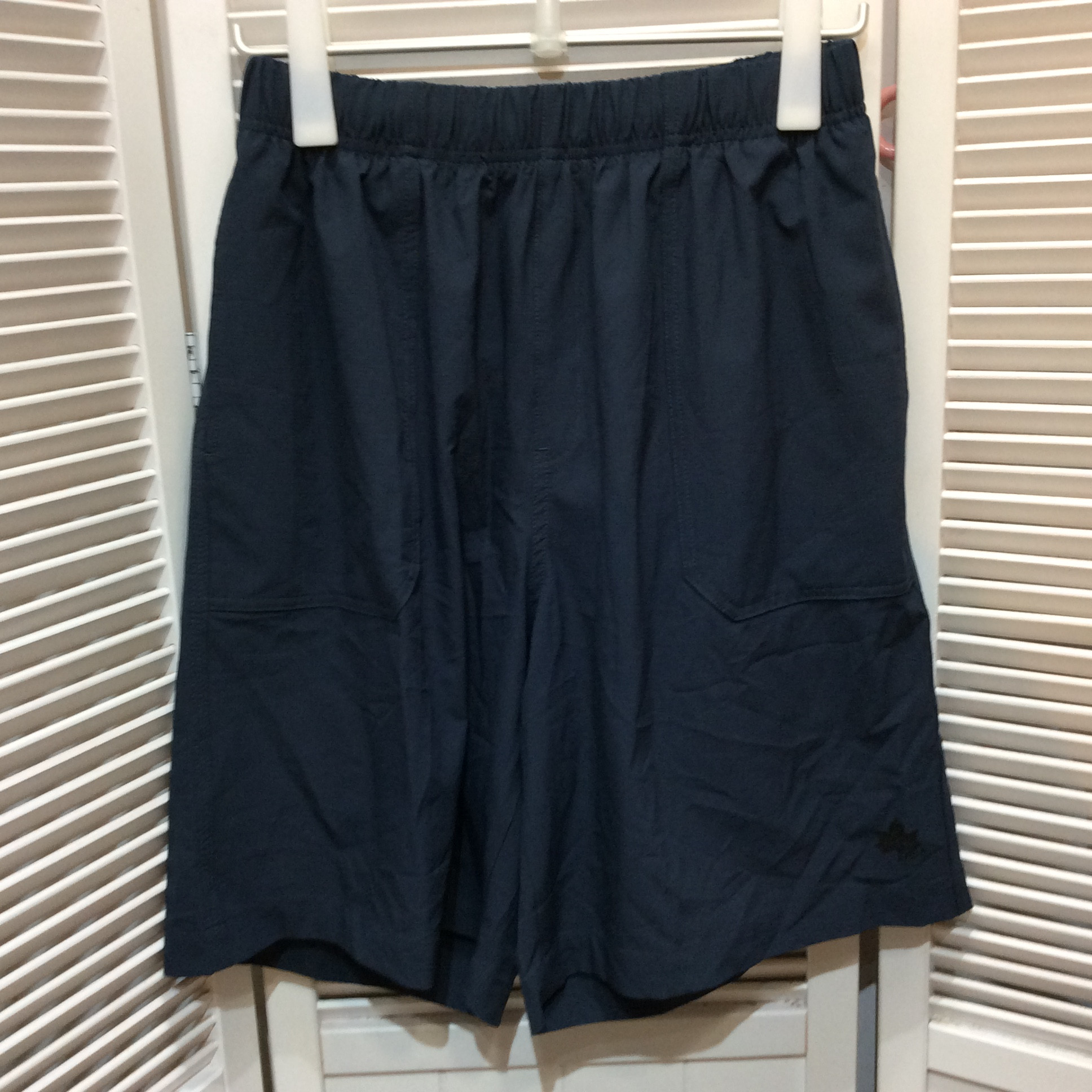 LOGOS ロゴス メンズ ハーフパンツ L ネイビー
