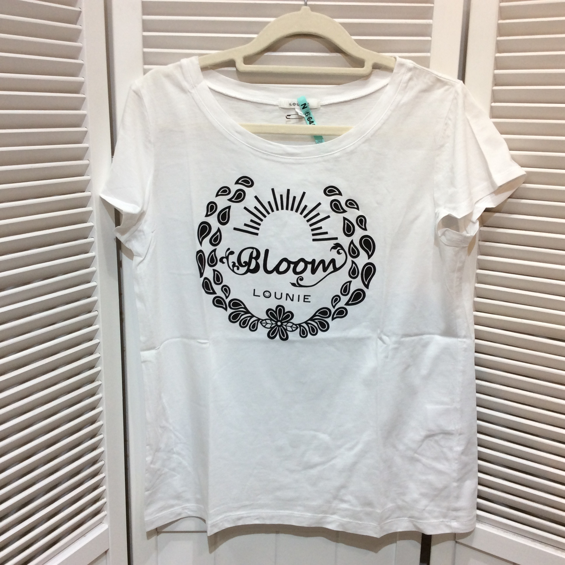 LOUNIE ルーニィ Ｔシャツ F ホワイト プリント