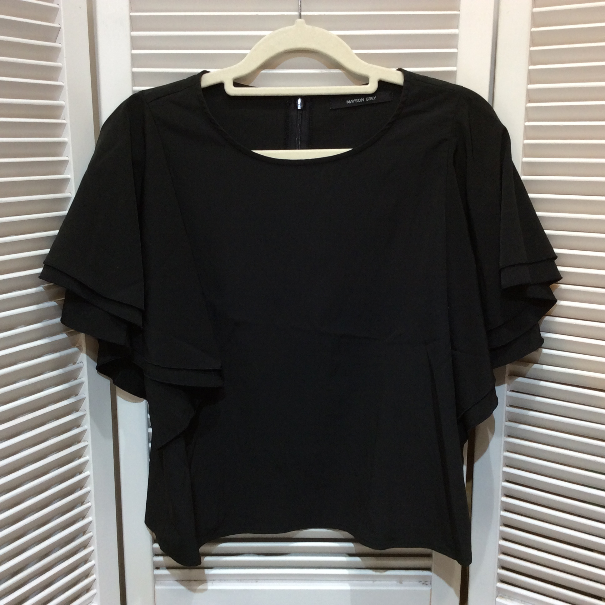 MAYSON GREY メイソングレイ カットソーシャツ 2 ブラック