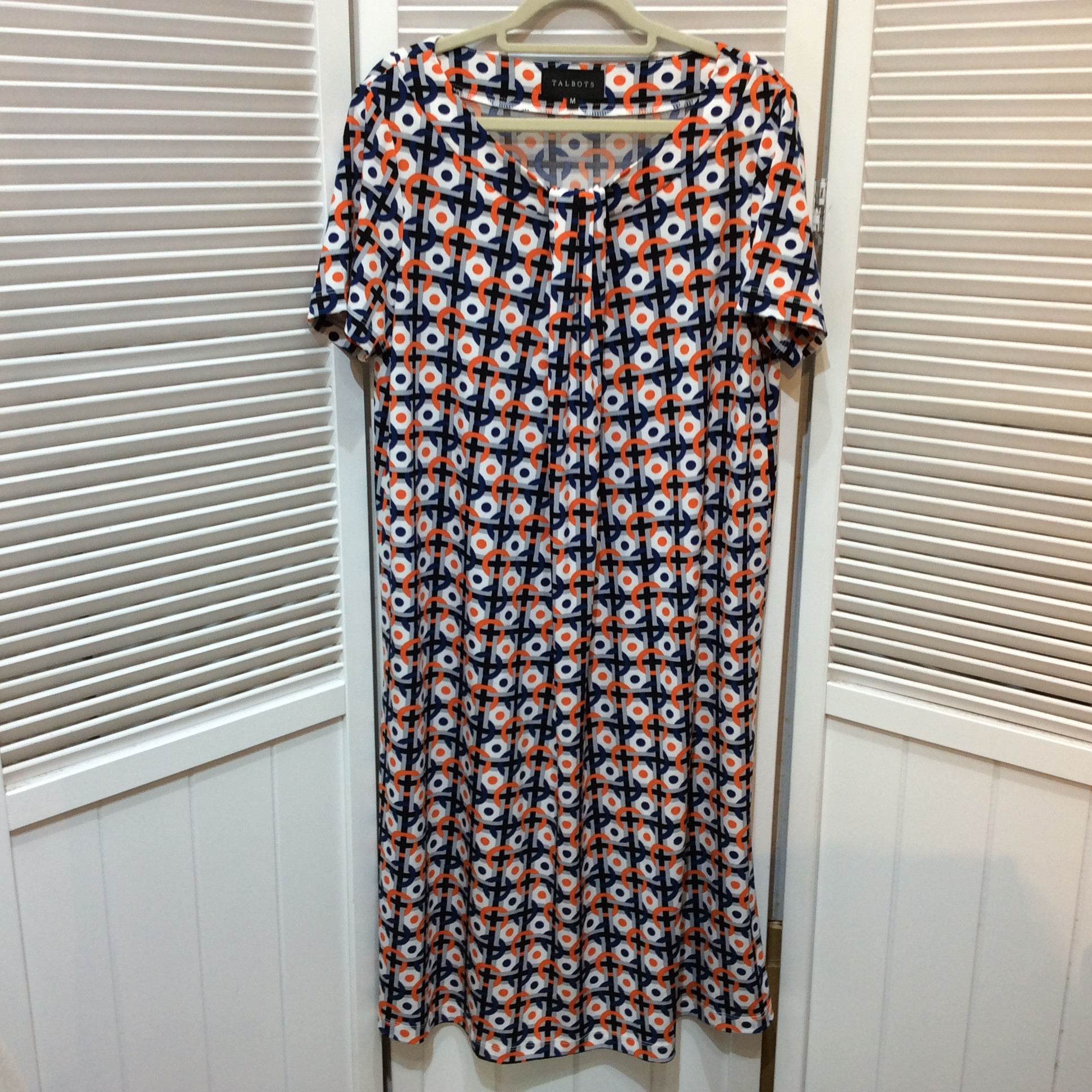 TALBOTS タルボット 半袖ワンピース M