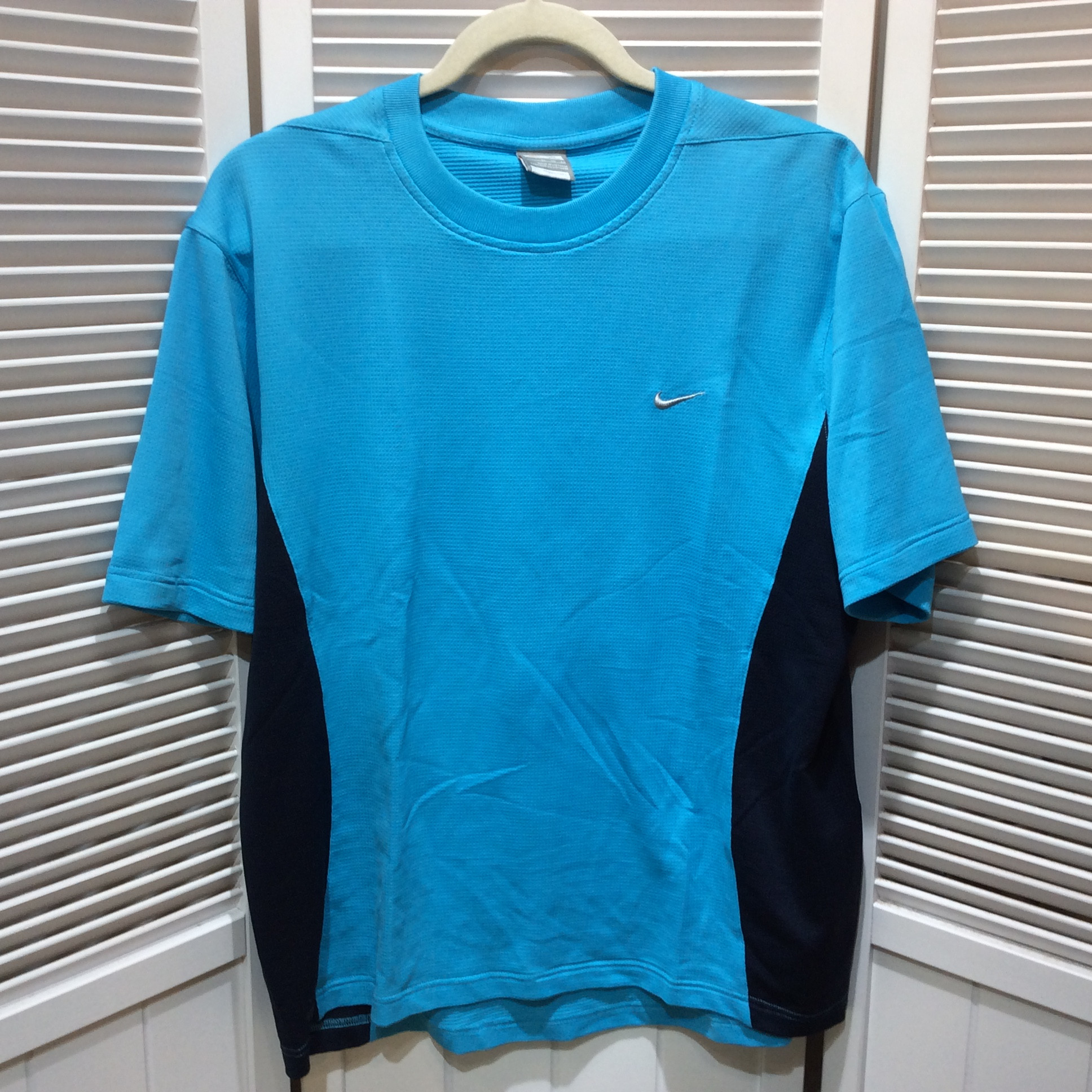NIKE FIT DRY ナイキ フィットドライ メンズTシャツ XL ブルー