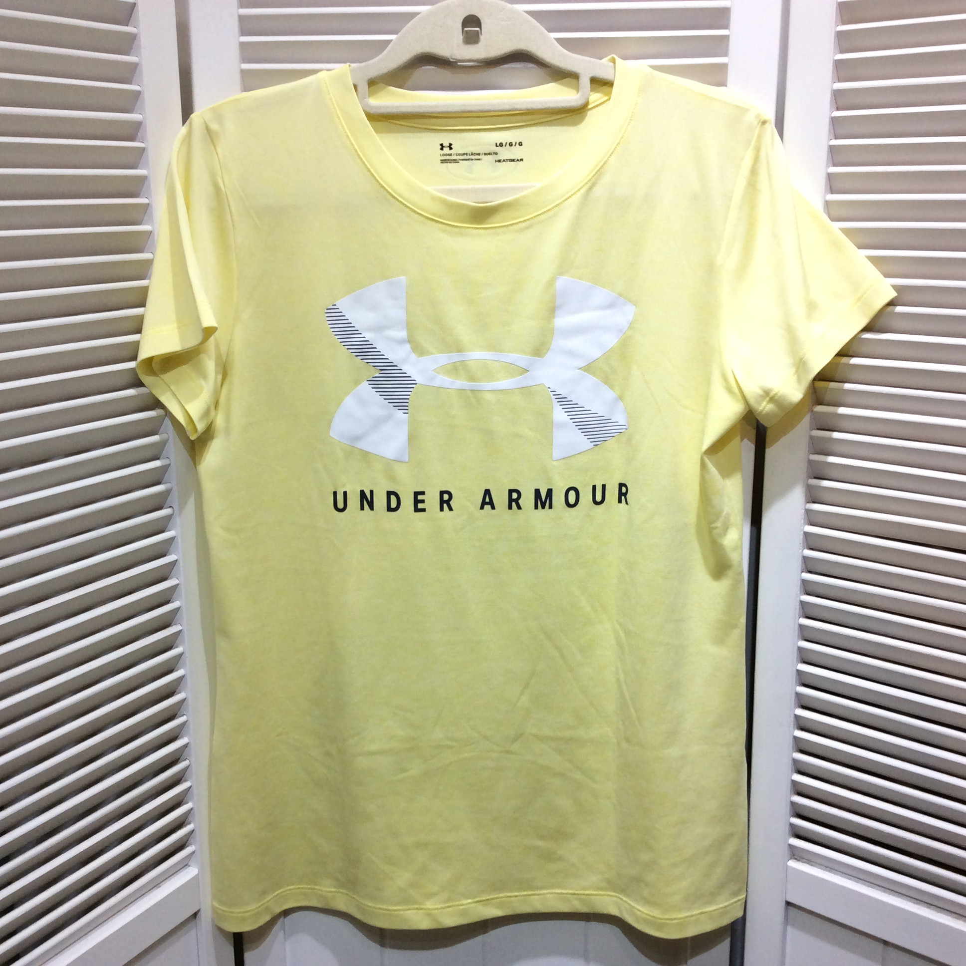 UNDER ARMOUR アンダーアーマー Tシャツ LG イエロー