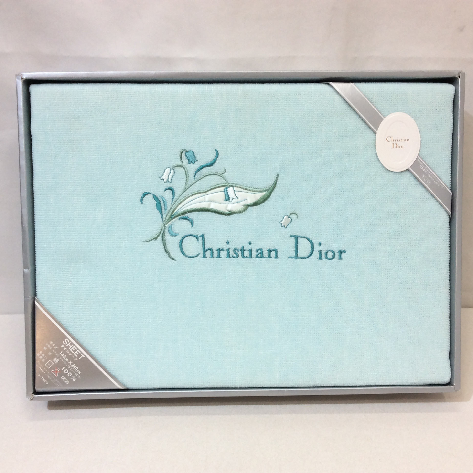 未使用☆Christian Dior クリスチャンディオール タオルシーツ