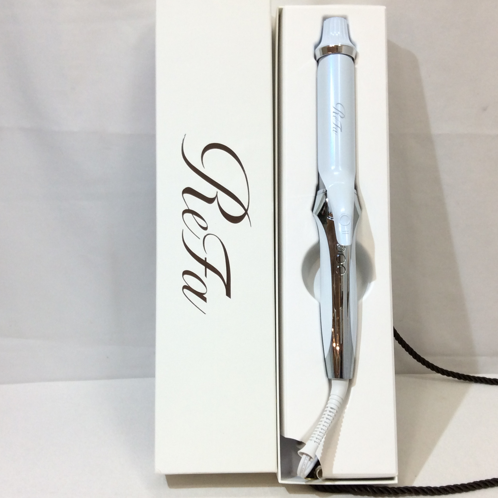 1回使用 ReFa リファ カールアイロン プロ   AW32mm  ホワイト