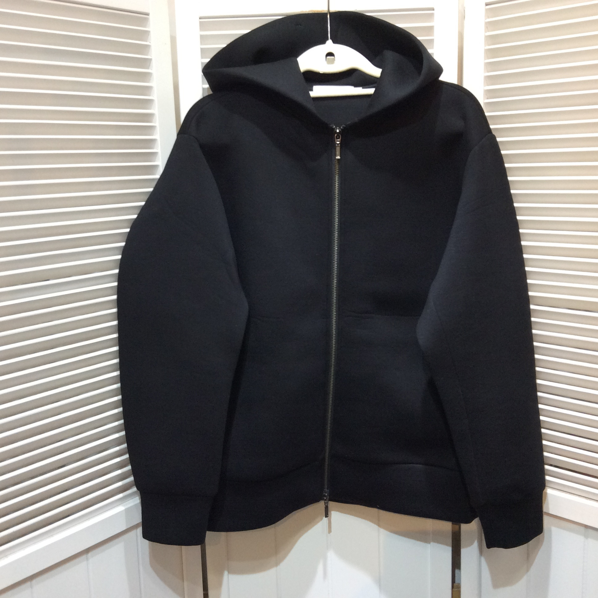 未使用 ICB ジップアップ フーディー ゆったり  XS  黒
