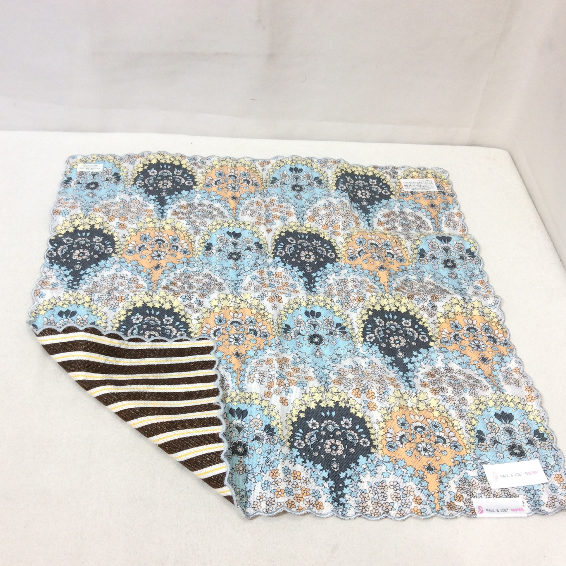 新品 ポール&ジョー リバーシブル ハンカチ