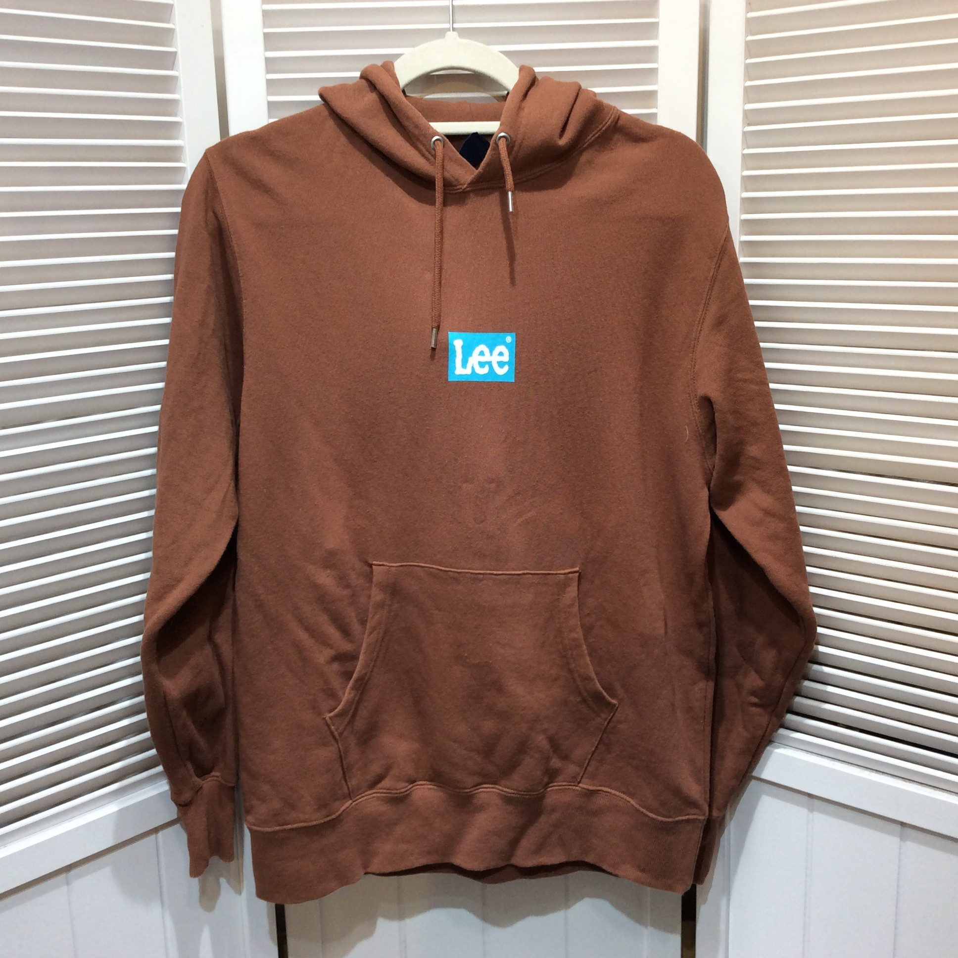 Lee リー メンズパーカー M ブラウン