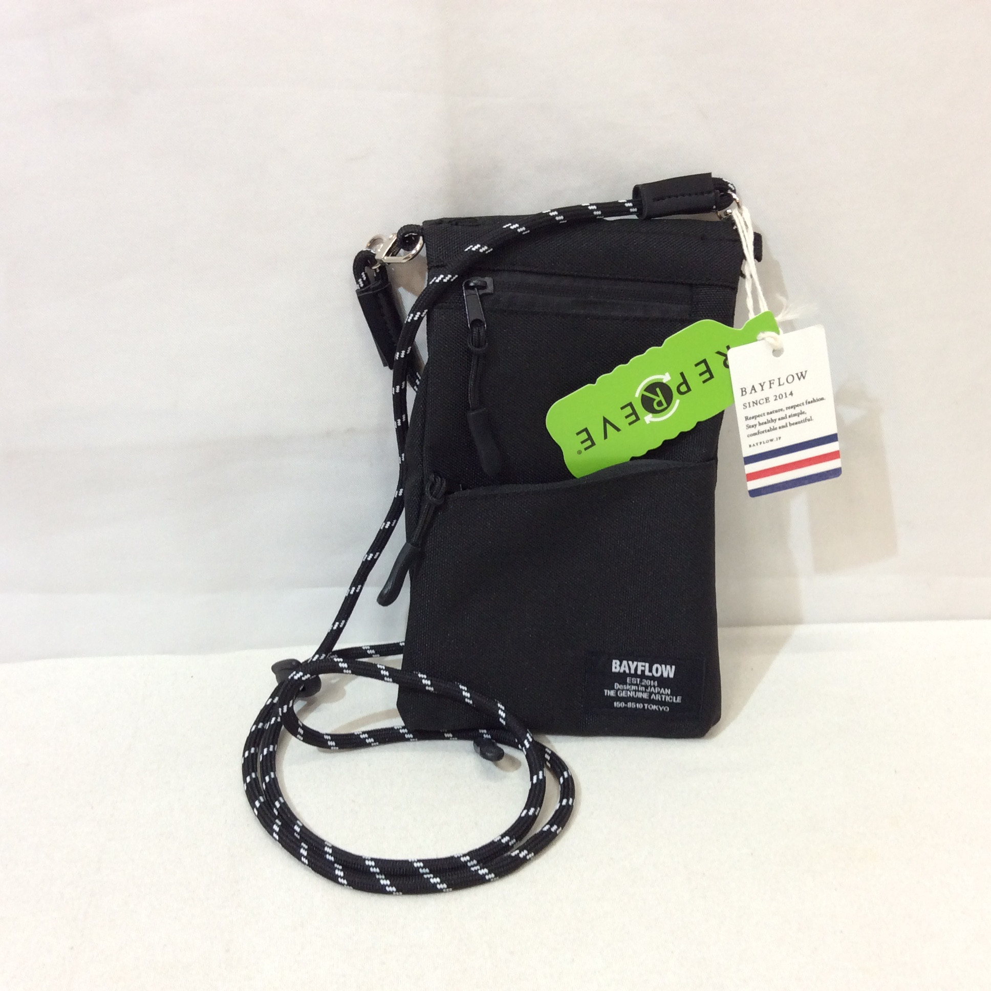 未使用 BAYFLOW ベイフロー スマホショルダー  ブラック