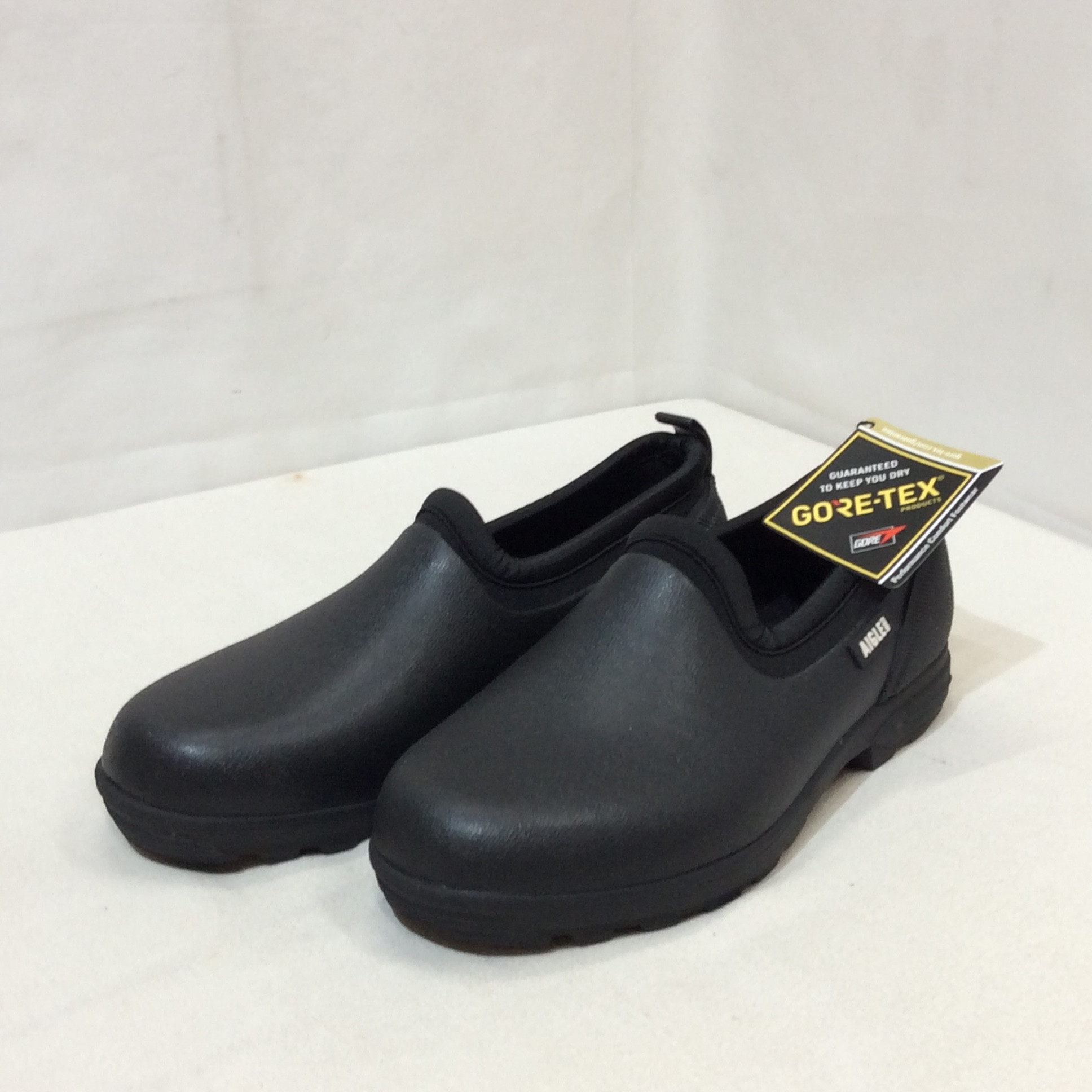 新品 AIGLE ユニセックス レスフォー2 クロッグ シューズ 38(24.0cm) 黒 GORE-TEX