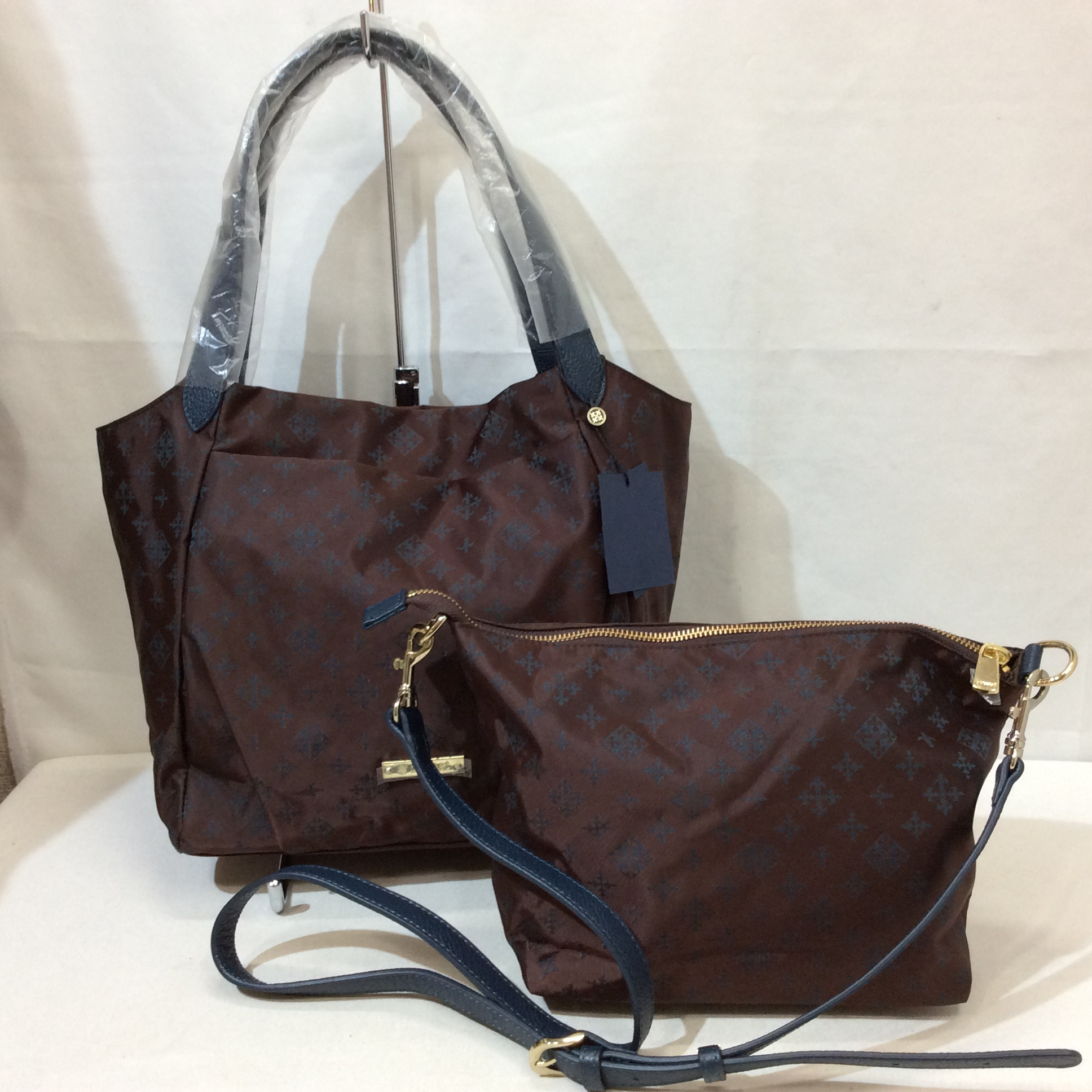 未使用☆russet ラシット 5wayバッグ トートバッグ ショルダーバッグ ブラウン系