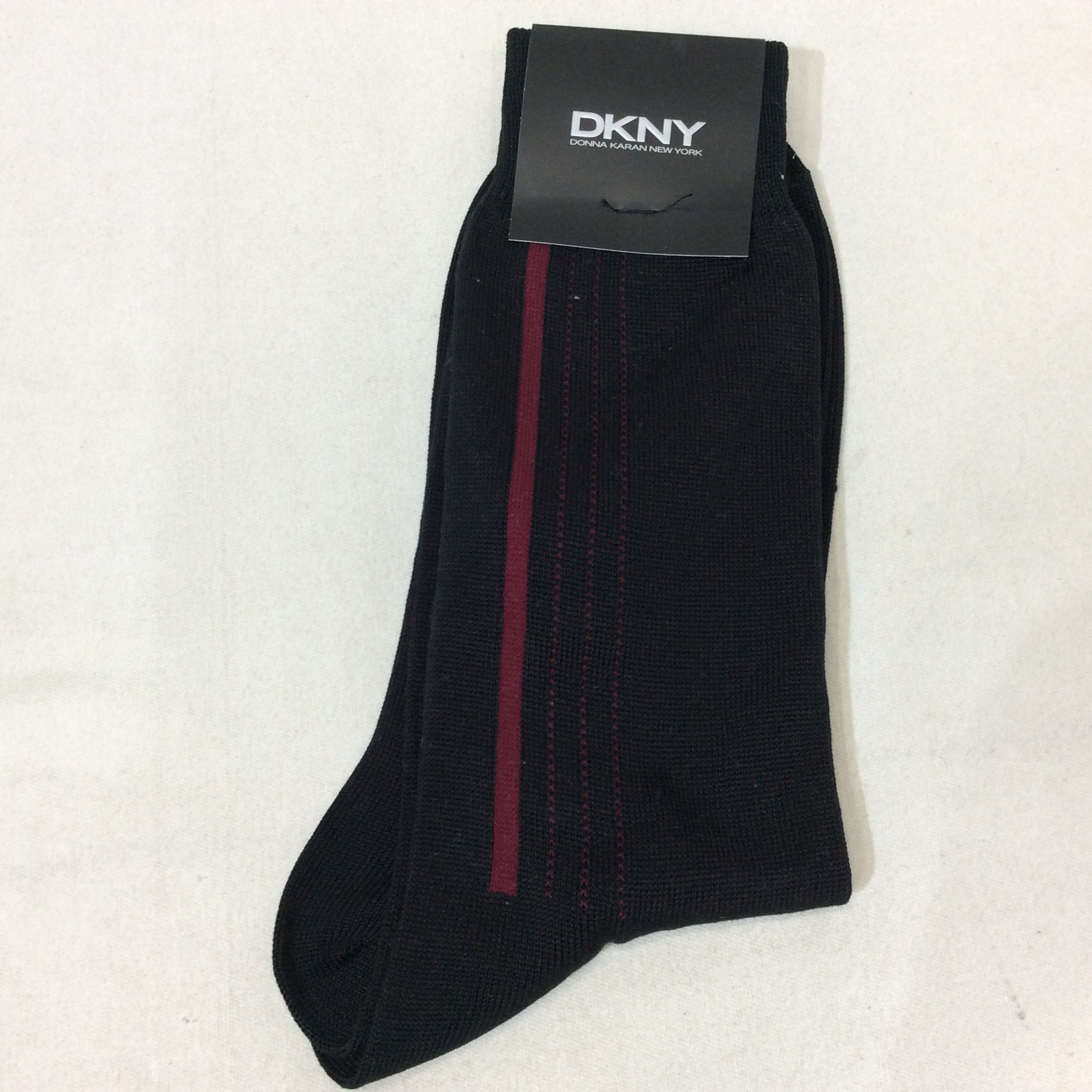 未使用☆DKNY メンズ靴下 25~26cm ブラック