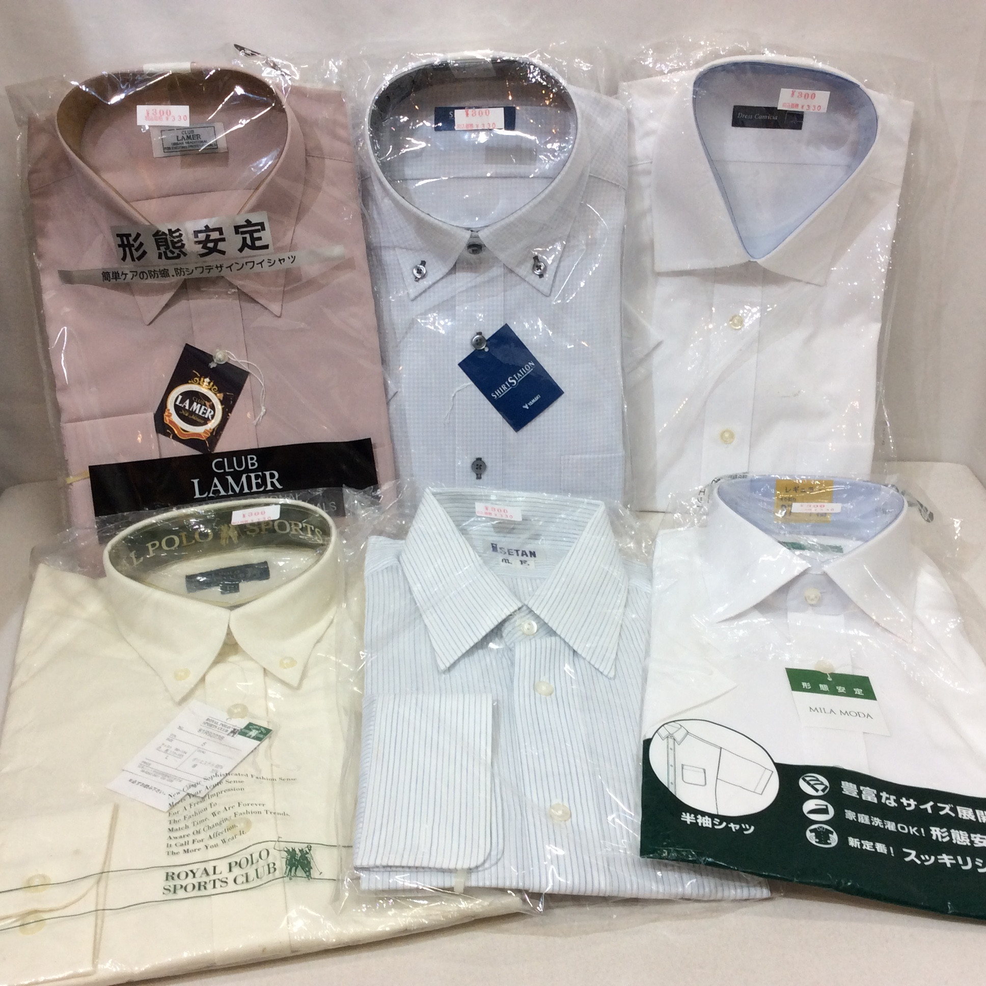 特価品 未使用☆メンズ ワイシャツ各種 300円