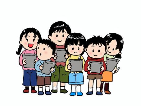 【 泉が丘小学校児童　町たんけん 】