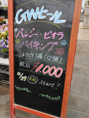 セール開催🌸