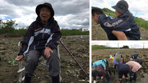 新田沢亭　潮干狩り③.jpg