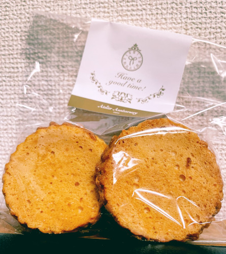 生徒さんからの頂きもの_しっとりクッキー.JPG