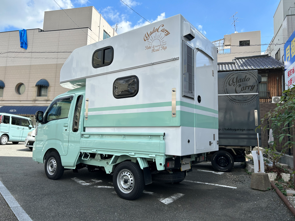 M様YADOCARRYジャンボ標準とTabbyGarageデモカー