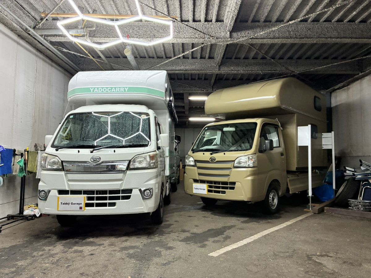 2026年10月25日のガレージ内